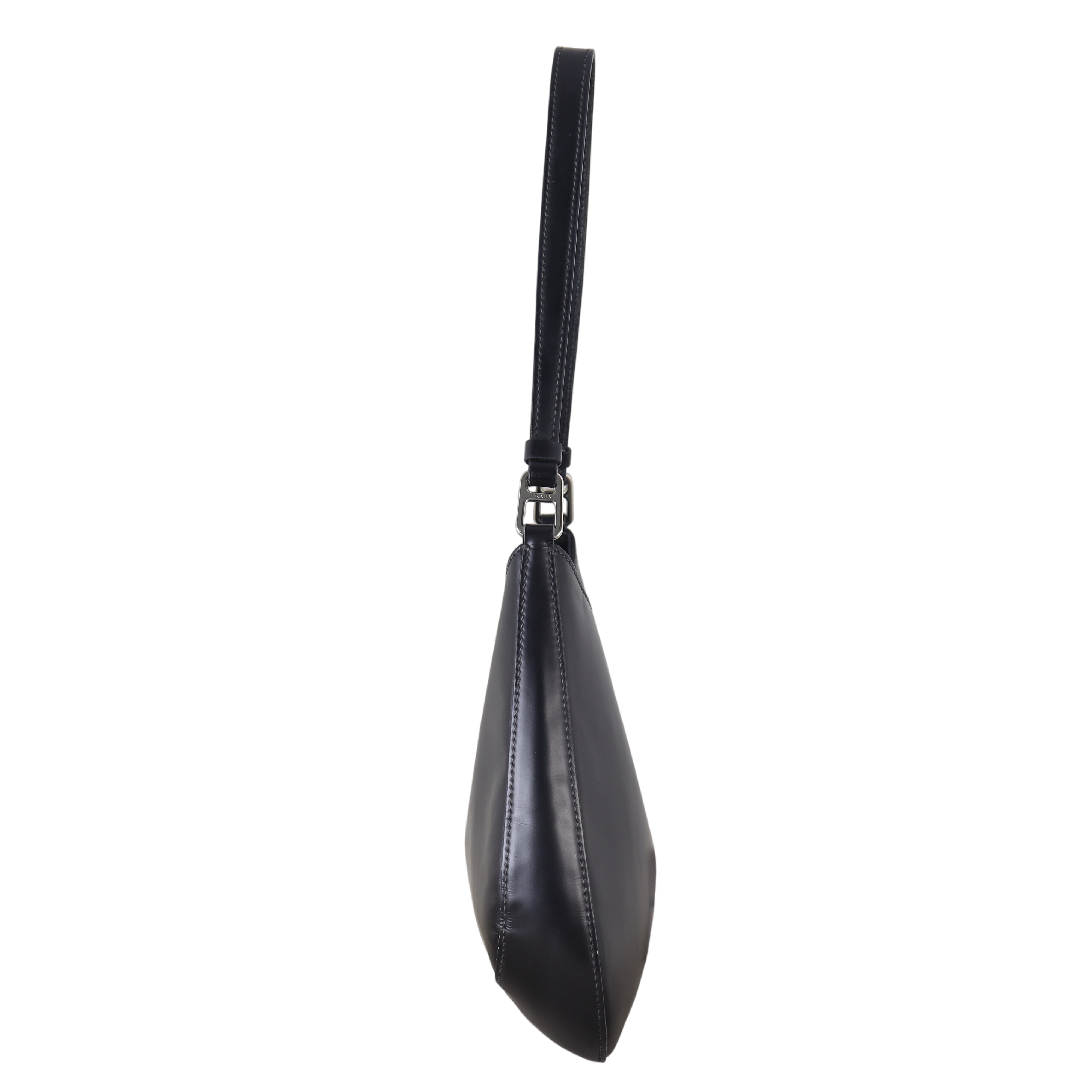 Prada Cleo Shoulder Bag Brushed Leather