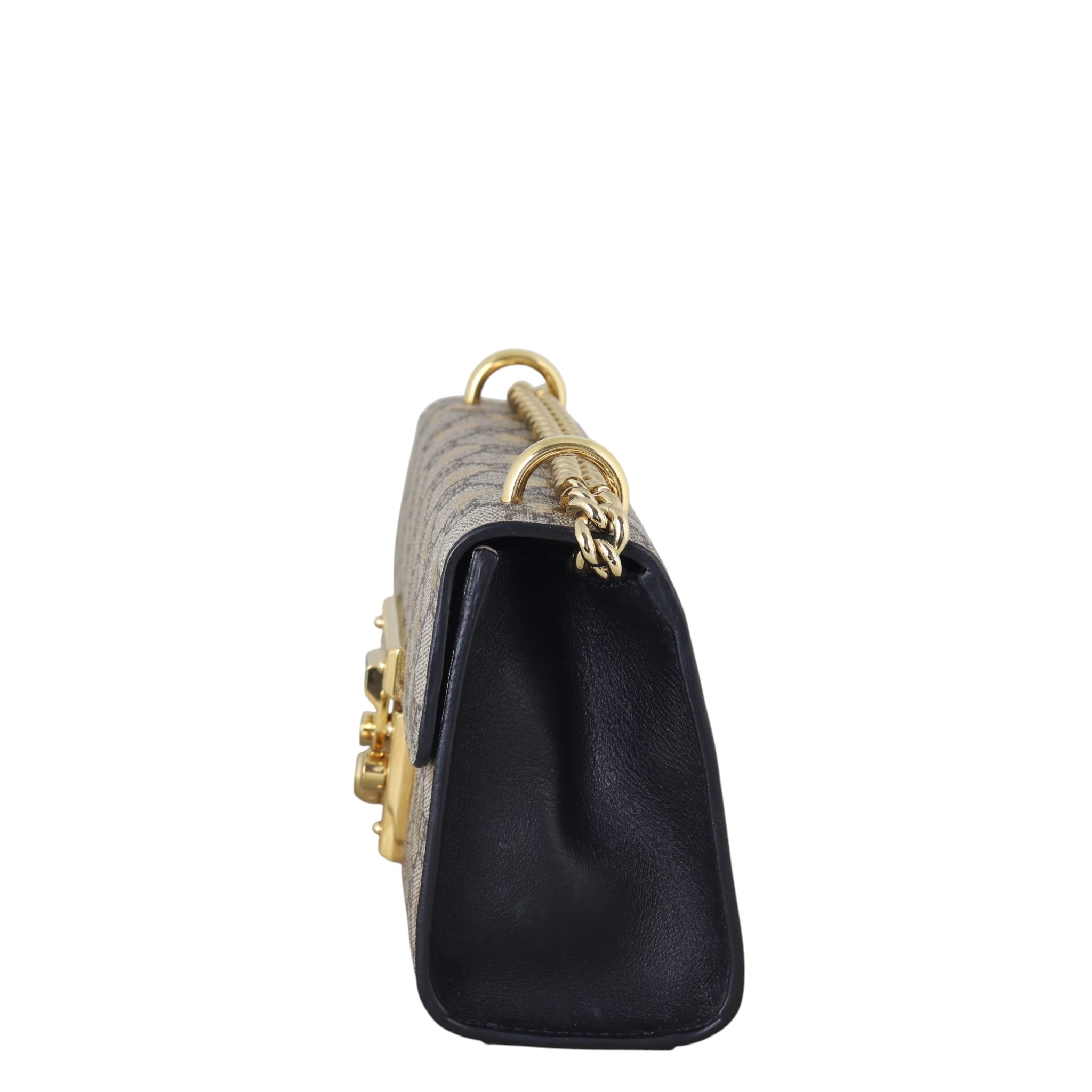 Gucci GG Supreme Bees Padlock Shoulder Bag