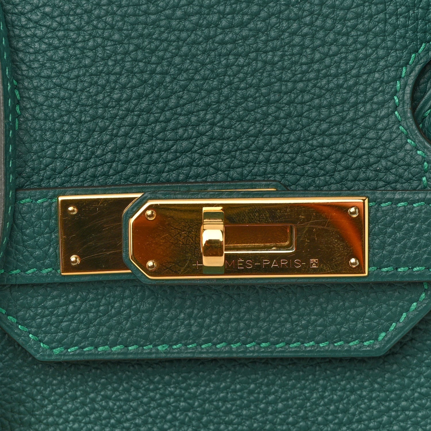 Togo Birkin 30 Malachite