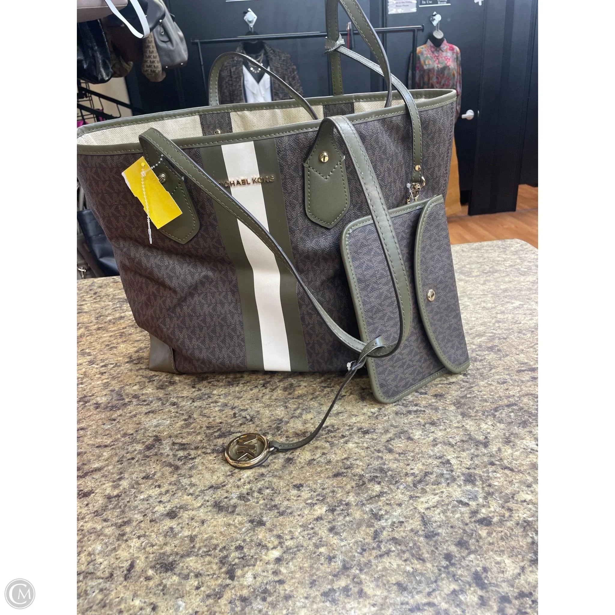 Handbag Designer By Michael Kors, Size: Large