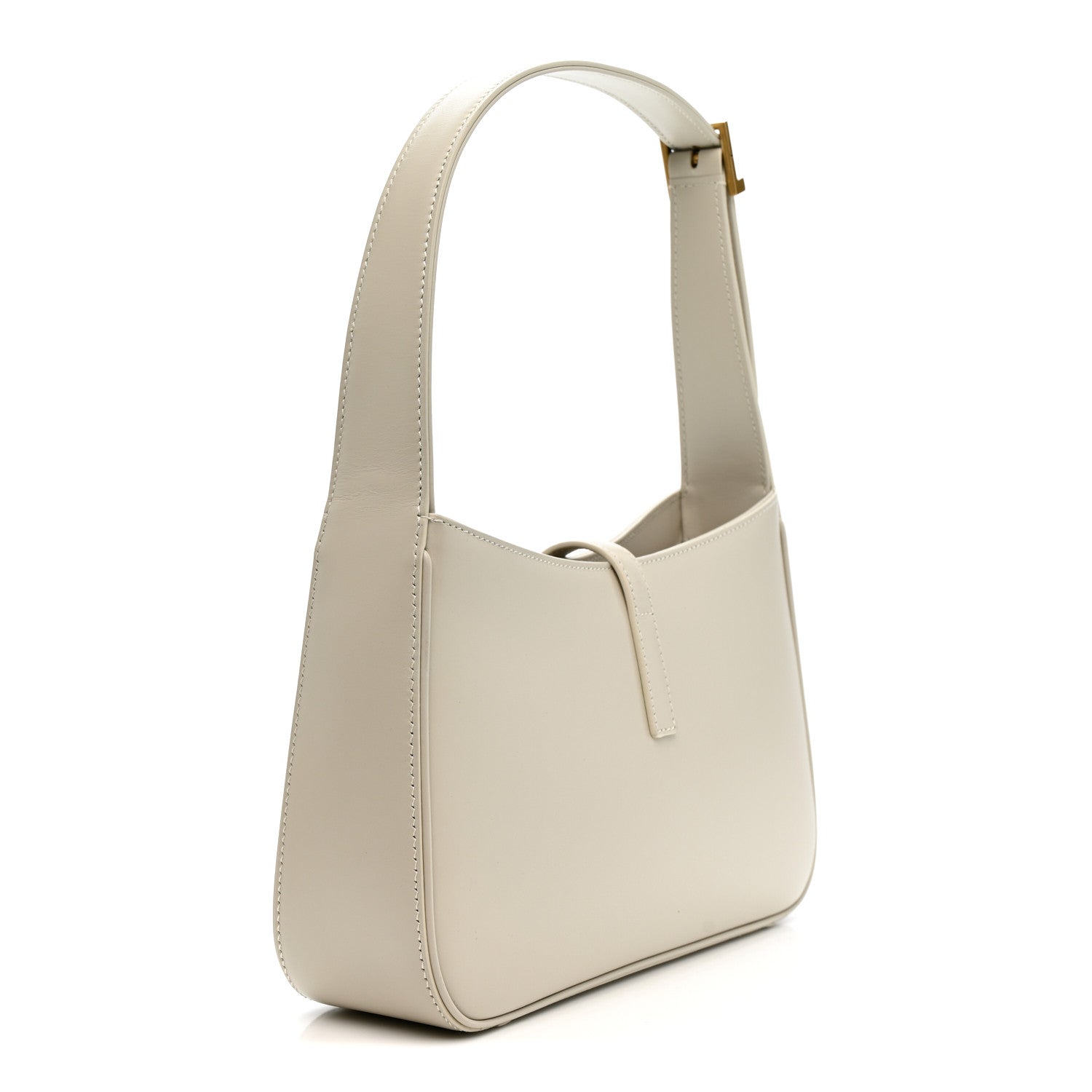 Smooth Calfskin Le 5 A 7 Hobo Blanc Vintage
