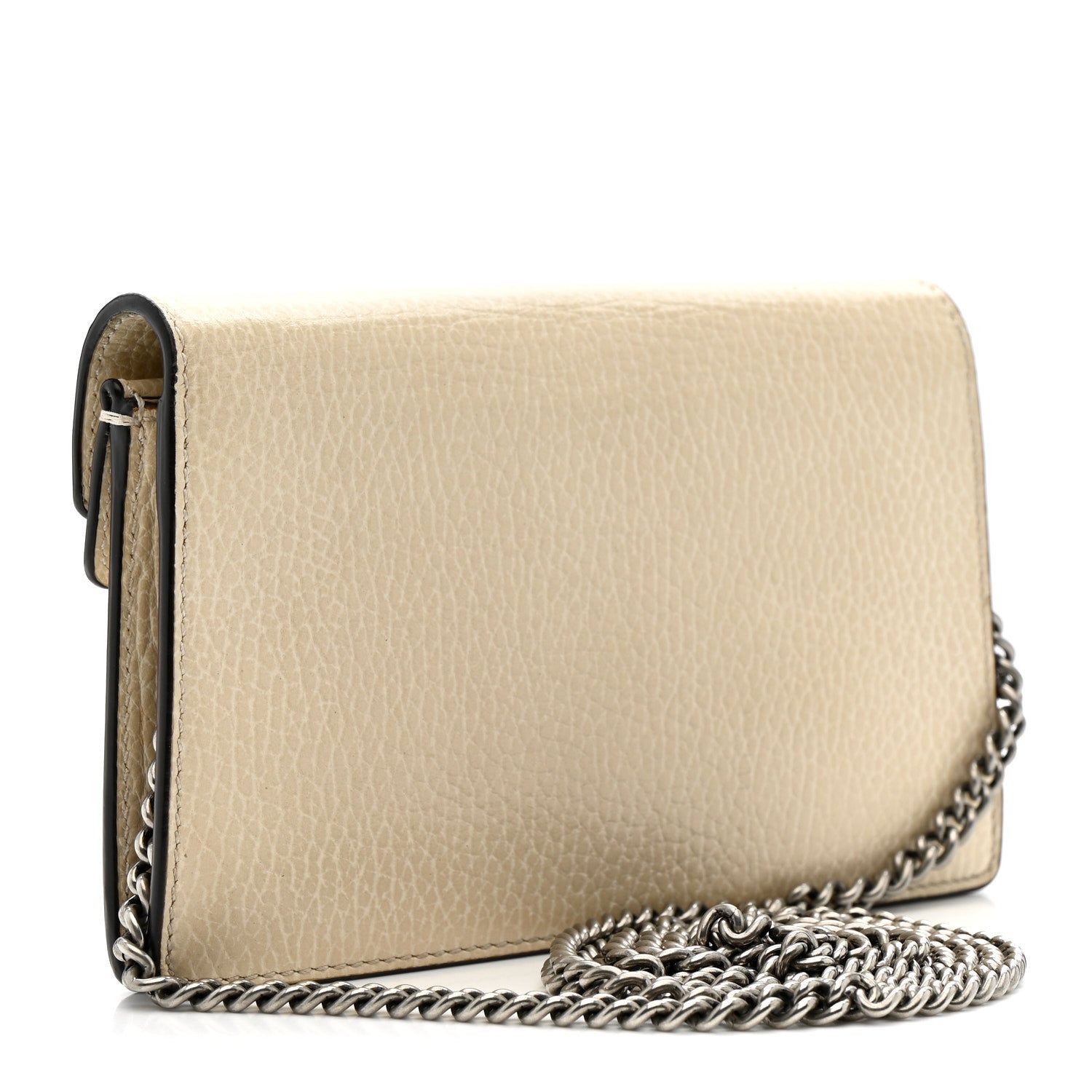 Dollar Calfskin Crystal Super Mini Dionysus Shoulder Bag Mystic White Black Diamond