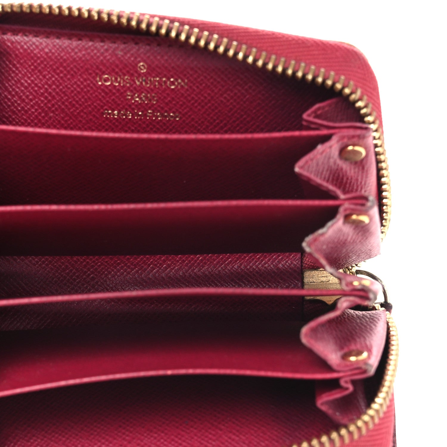 Monogram Zippy Multicartes Fuchsia