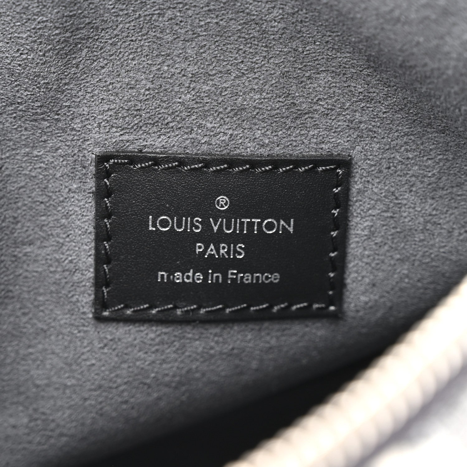 Monogram Jacquard Denim Side Trunk Grey