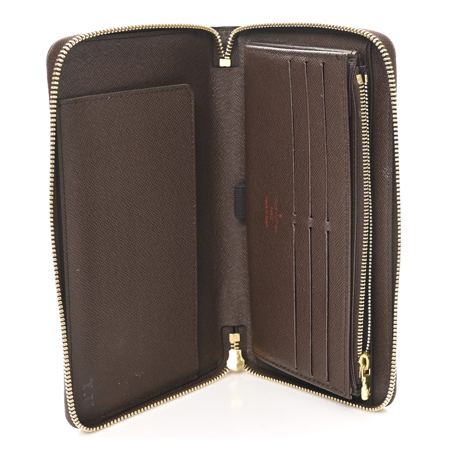 Damier Ebene Zippy Organizer Wallet