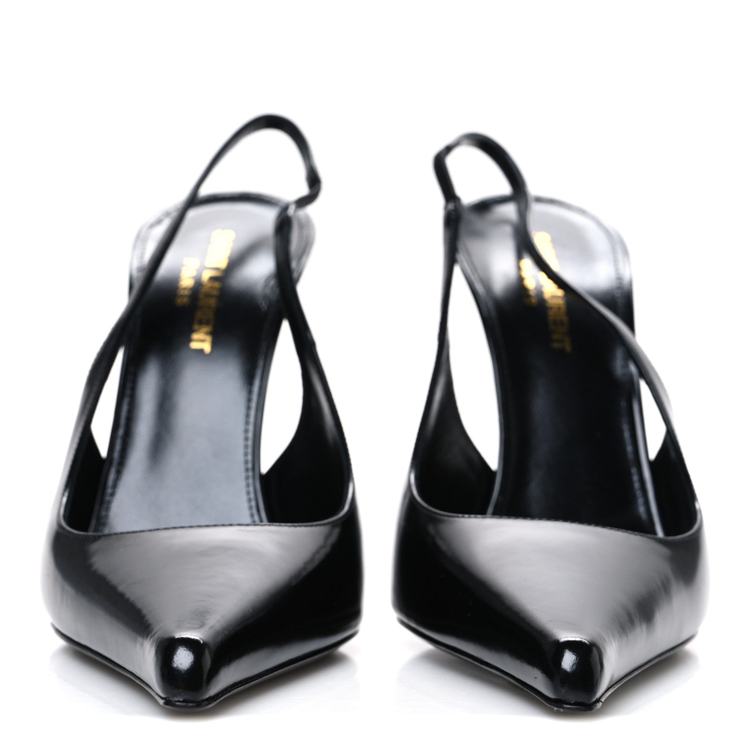 Patent Vendome Slingback Pumps 38 Black