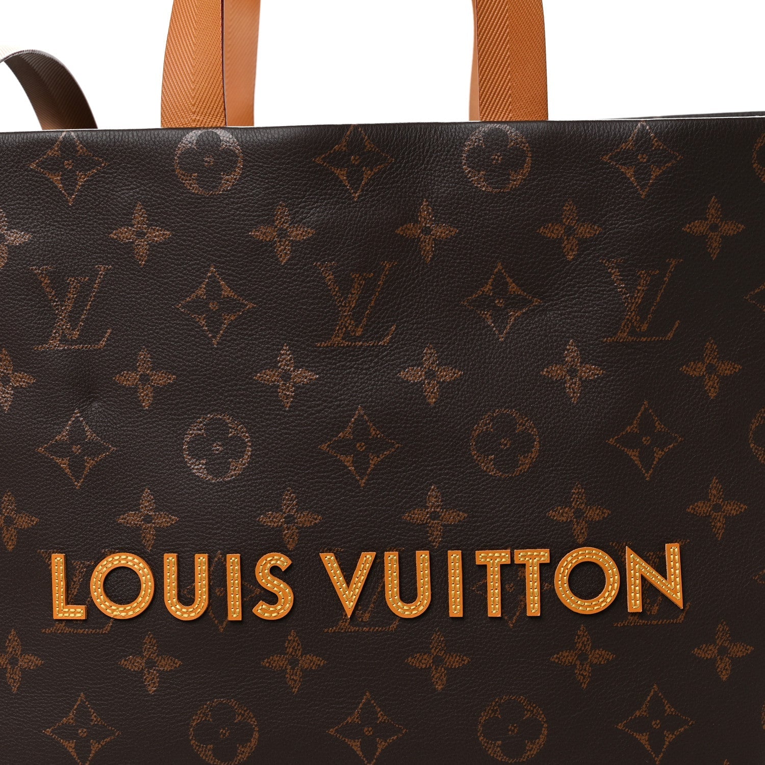 Calfskin Monogram Shopper Tote MM