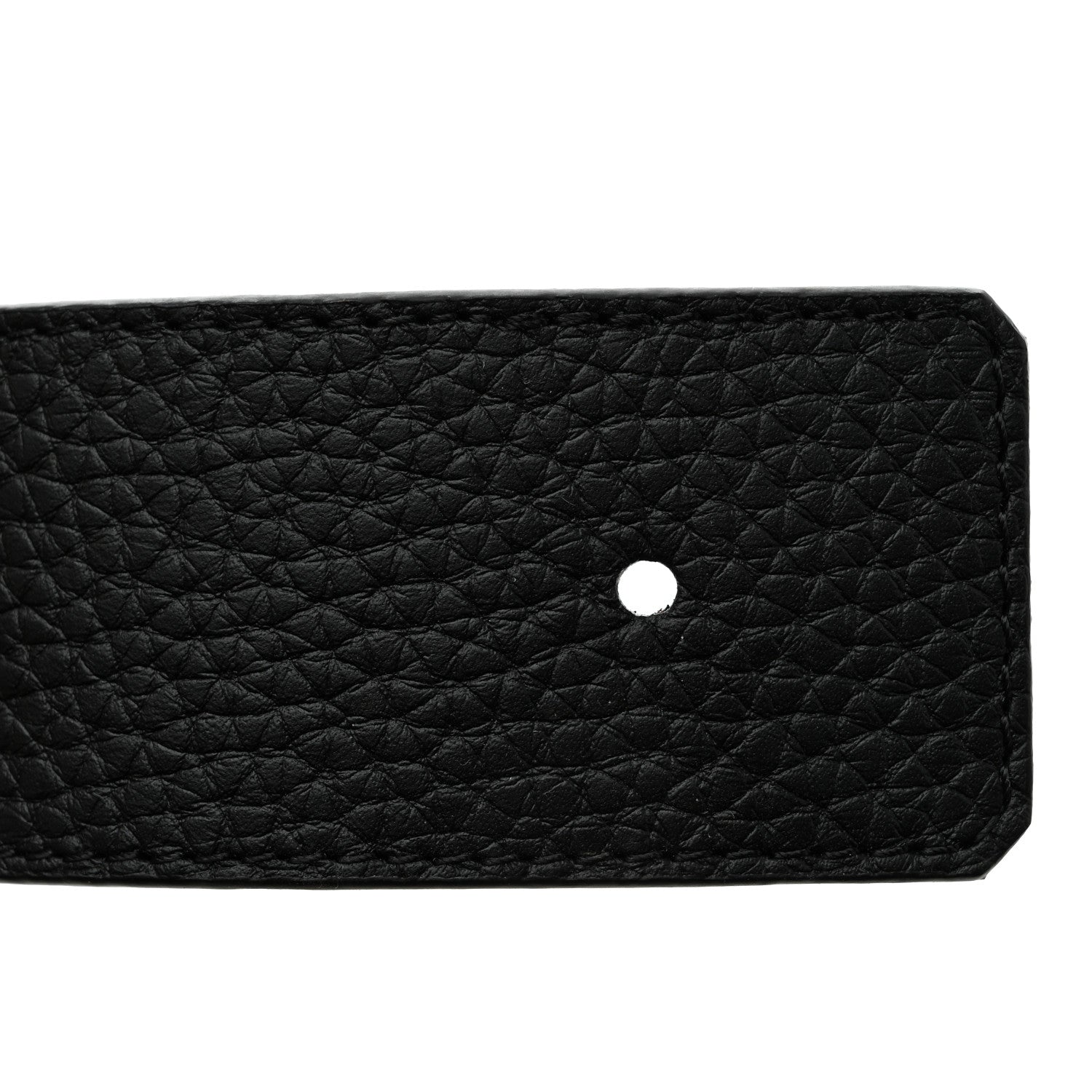 Calfskin 40mm Damier LV Initiales Reversible Belt 95 38 Gray Black