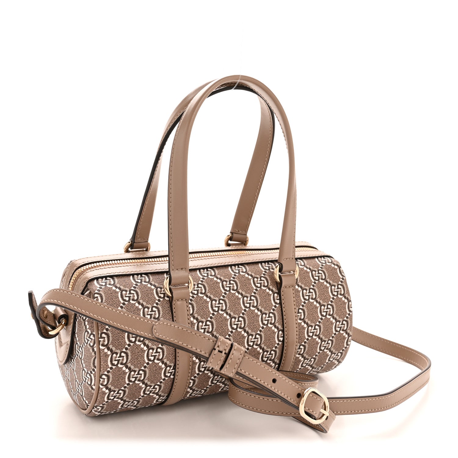 GG Shadow Monogram Shoulder Bag Beige