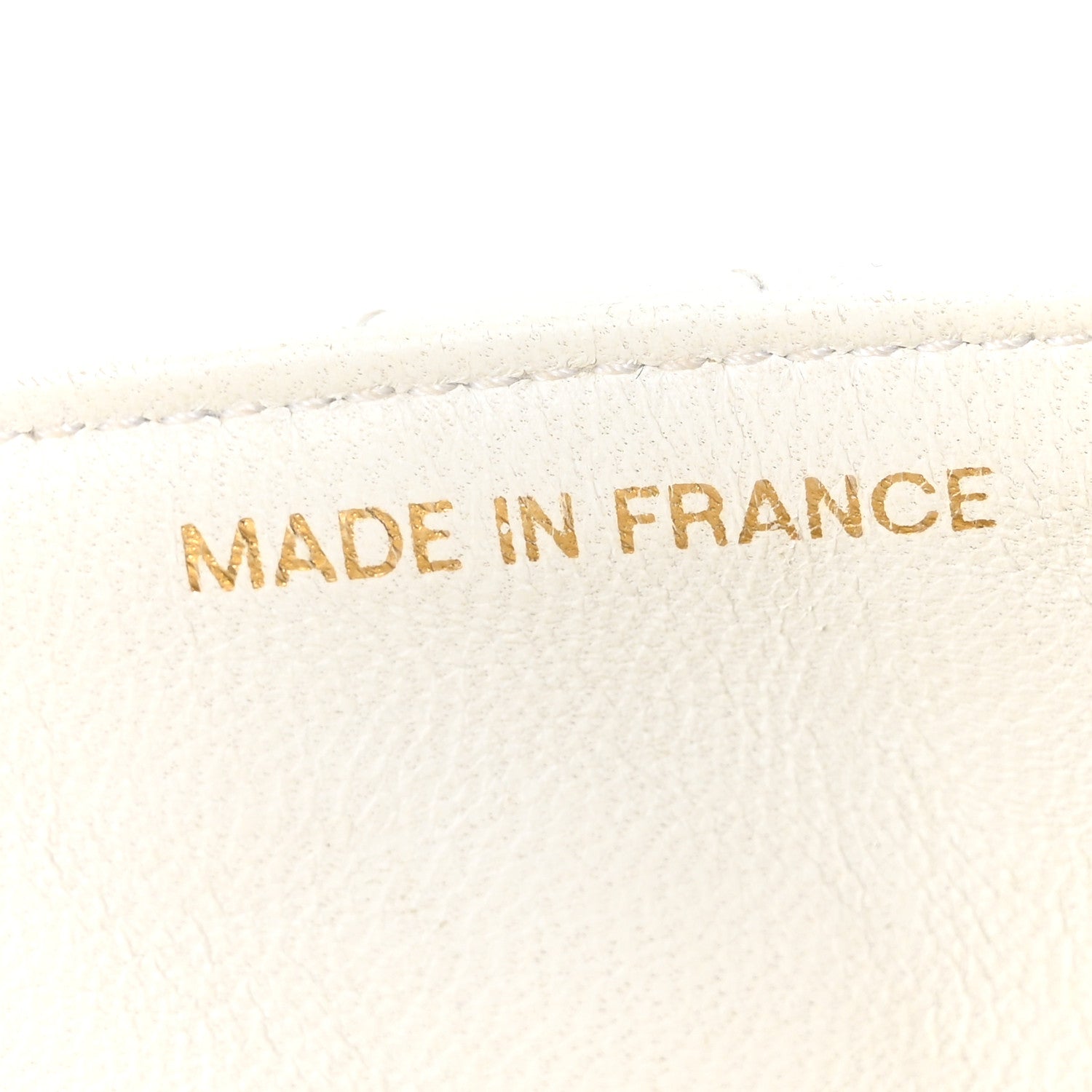 Lambskin Quilted Mini Flap Bag White