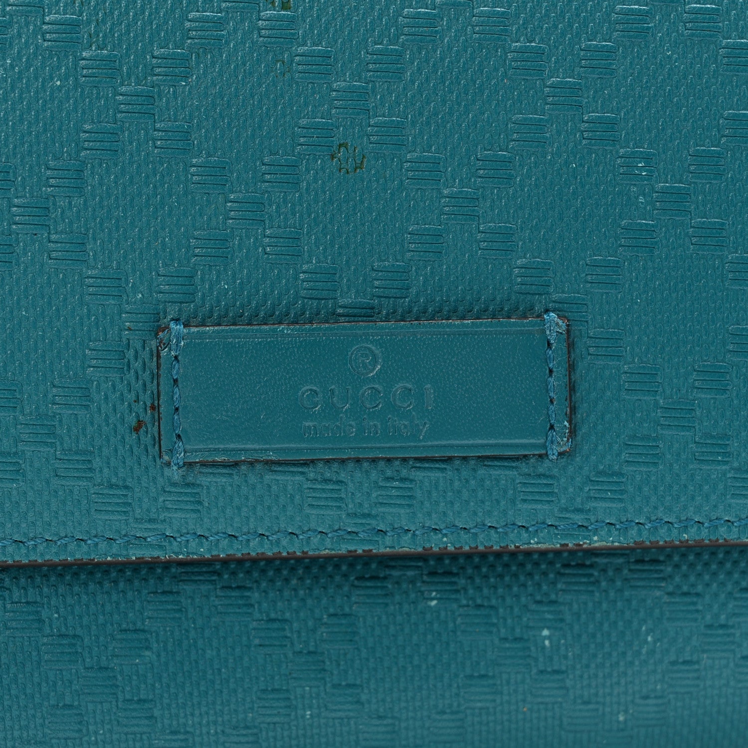 Bright Diamante Continental Wallet Turquoise