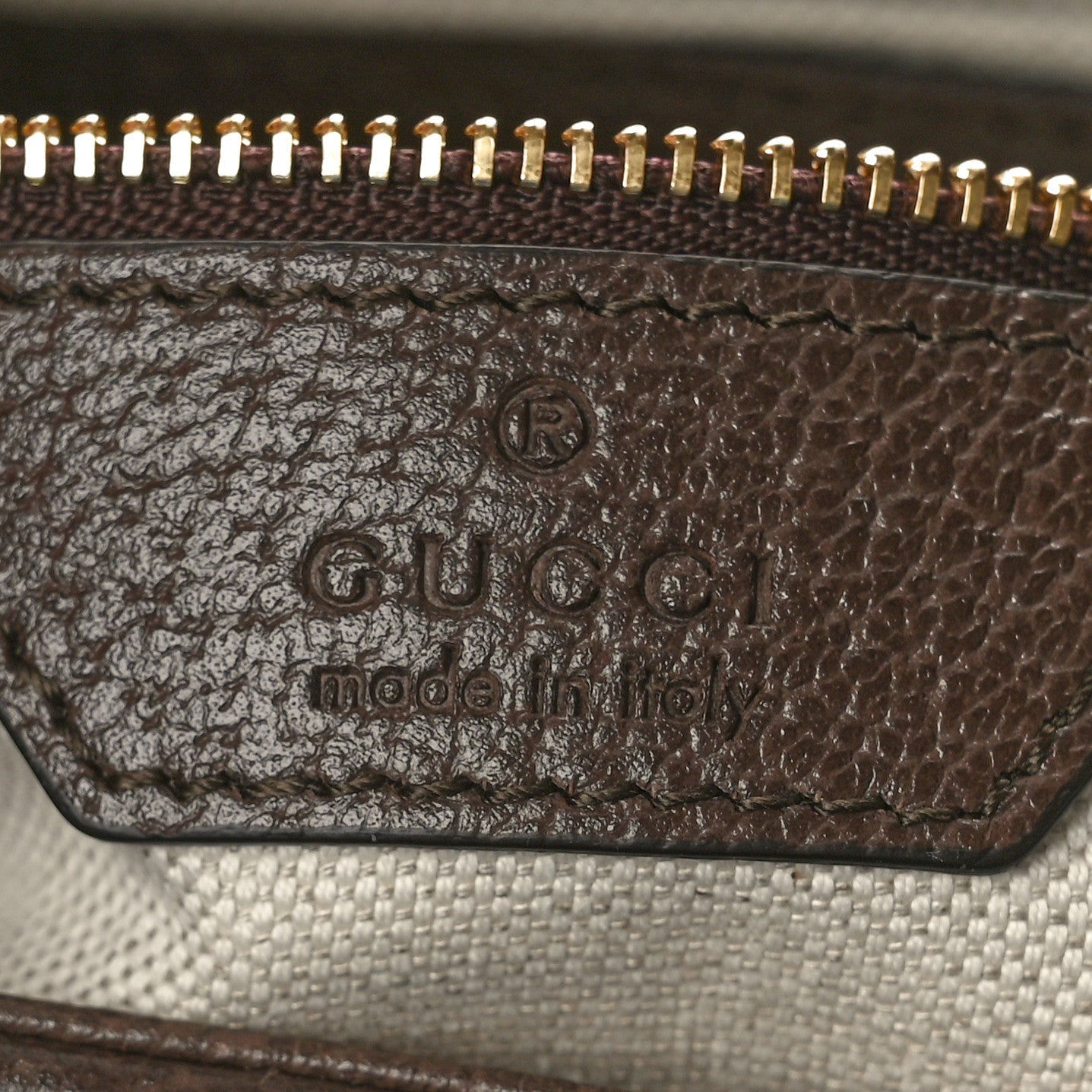 GG Supreme Monogram Web Geometric Small Jackie 1961 Beige Multicolor Brown Sugar