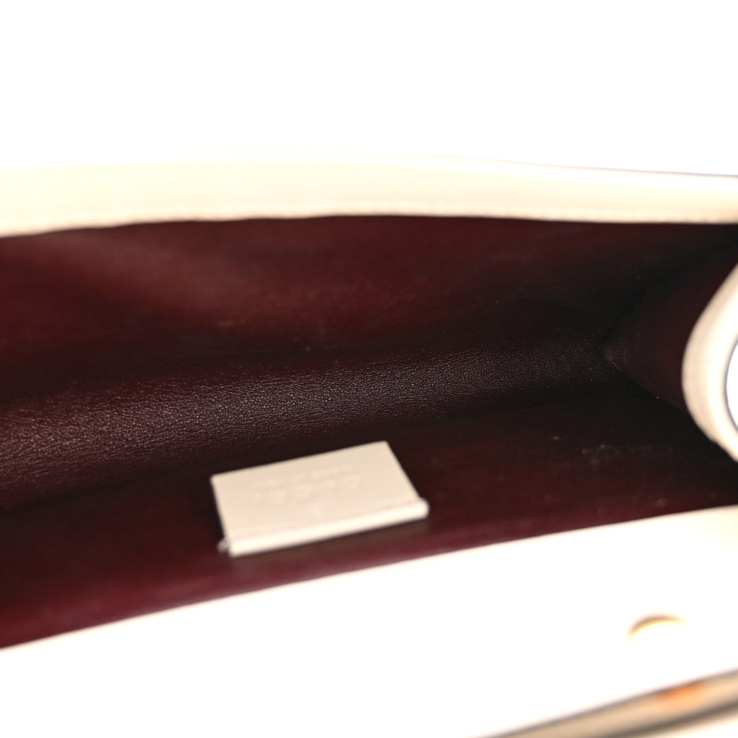 Smooth Calfskin Mini Zumi Shoulder Bag Mystic White