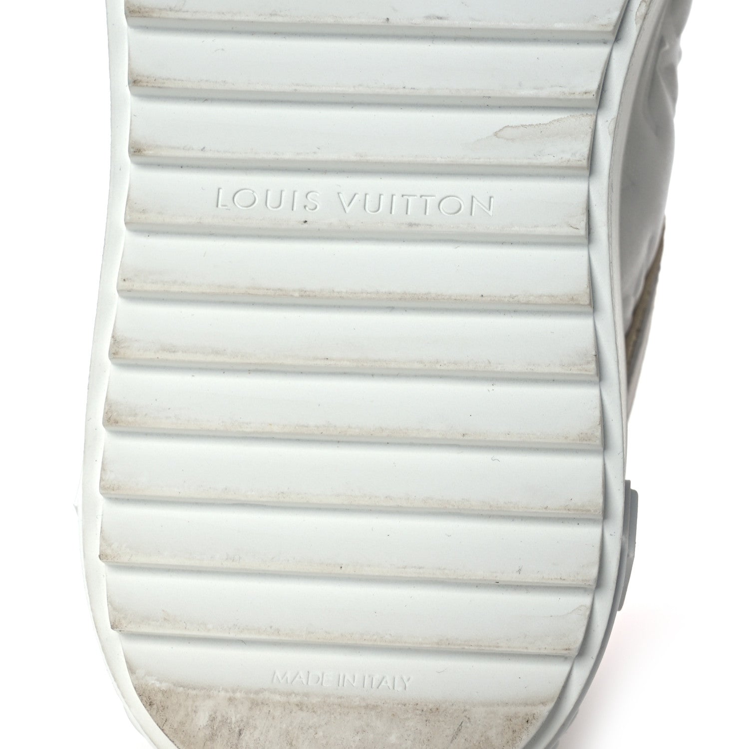 Monogram Embossed Calfskin Damier Azur Time Out Sneakers 36 Rose Clair Pink