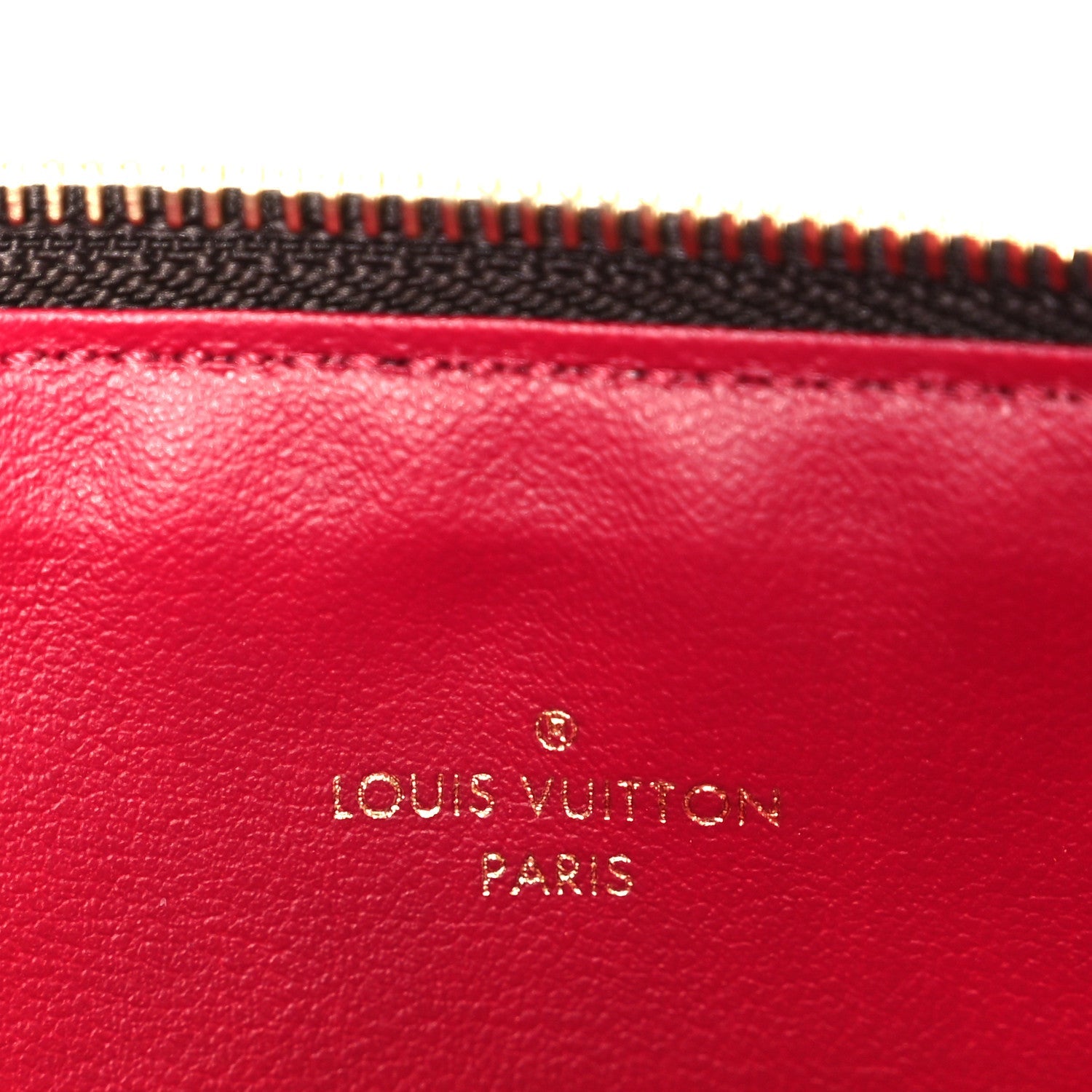 Monogram Pochette Felicie Chain Wallet Fuchsia