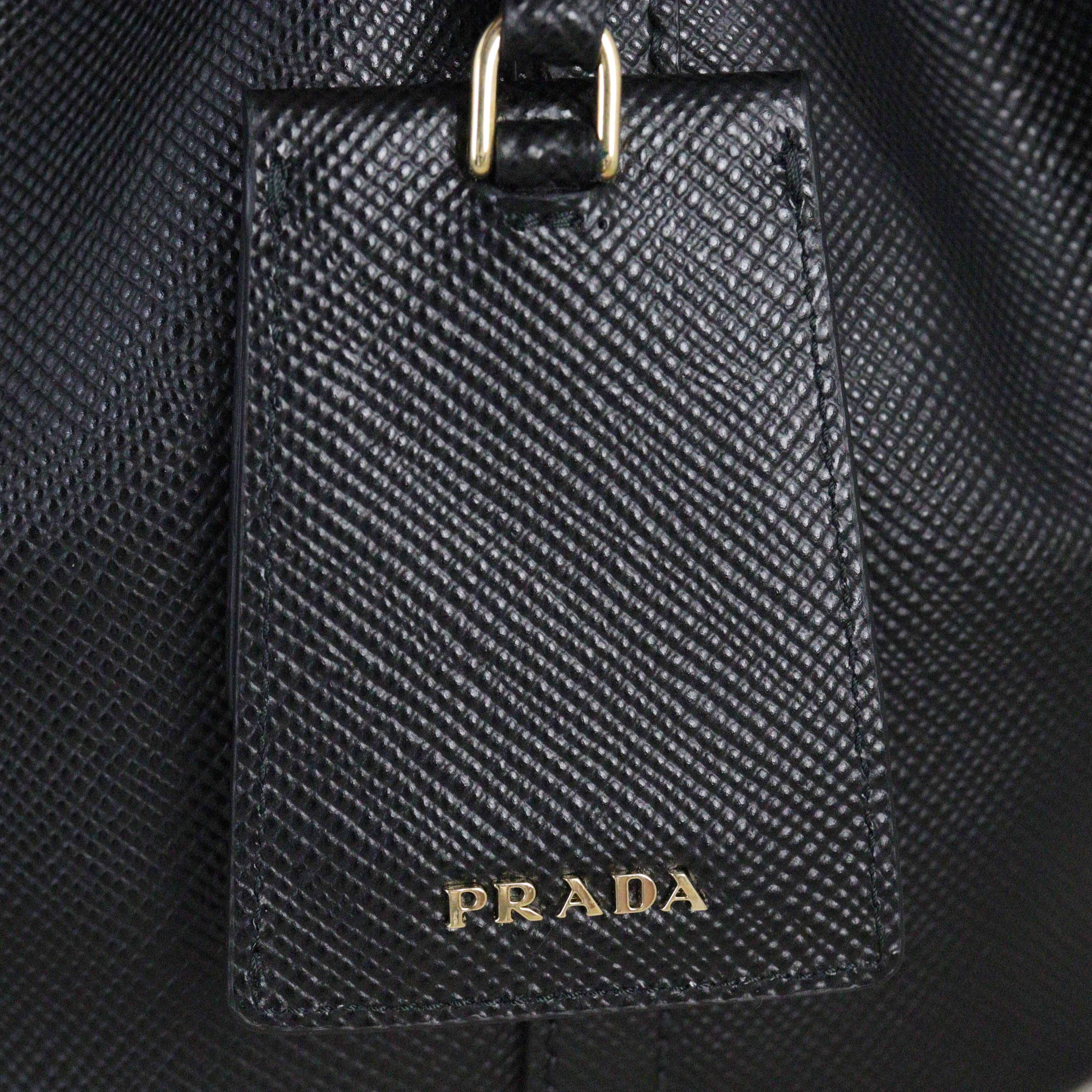 Prada Saffiano Lux Bucket Bag