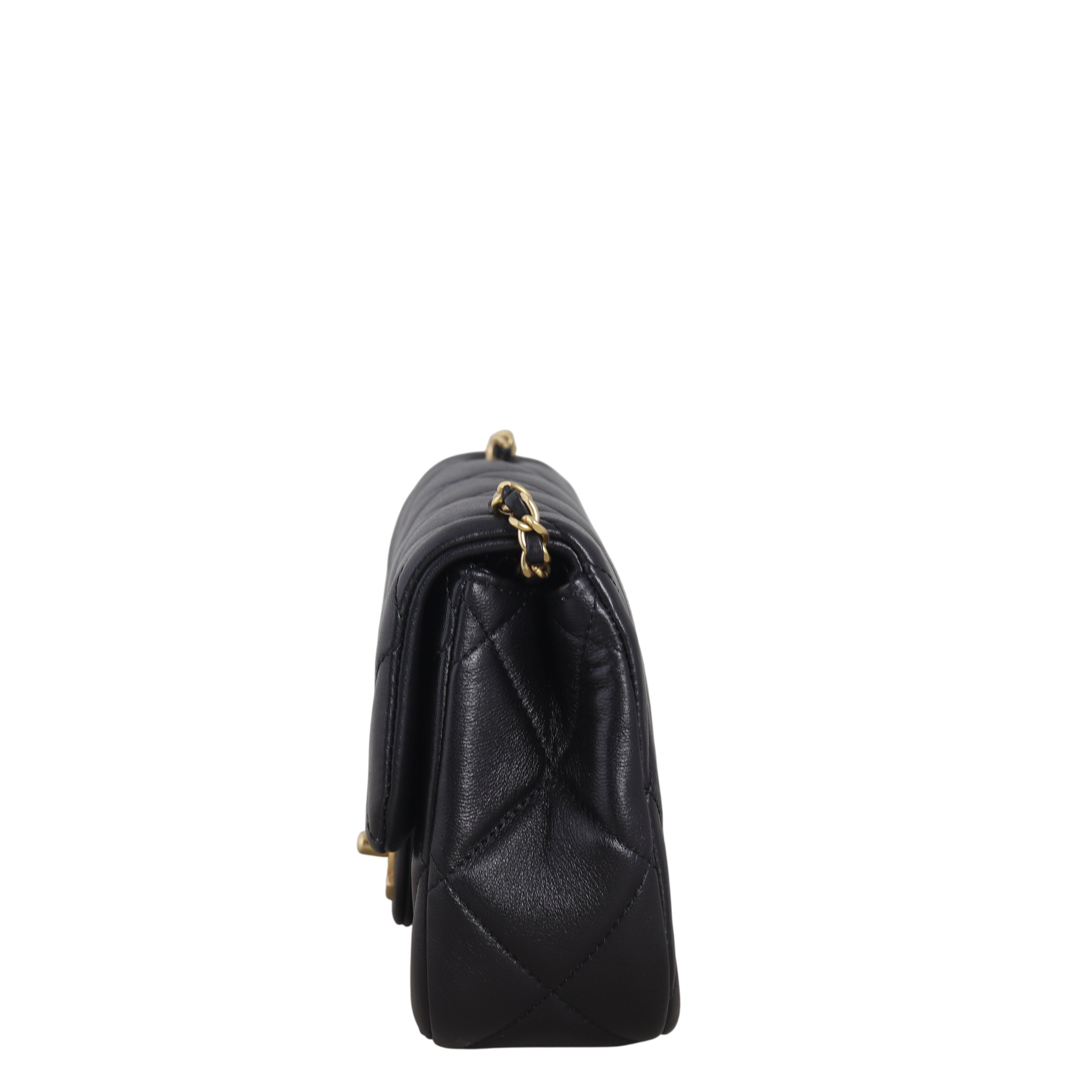 Chanel Double Pearl Mini Flap Bag