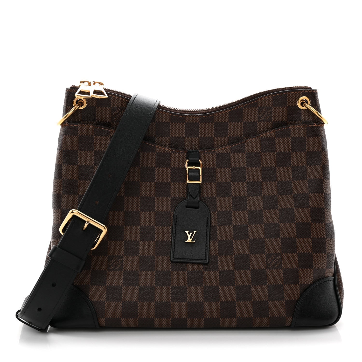 Damier Ebene Odeon MM Black