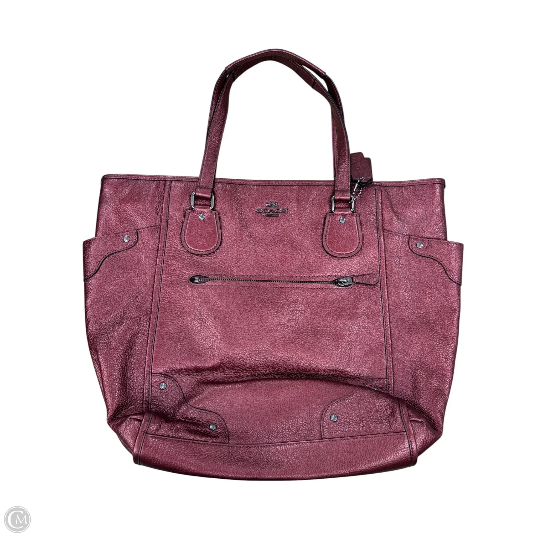 Handbag Designer By Coach, Size: Large