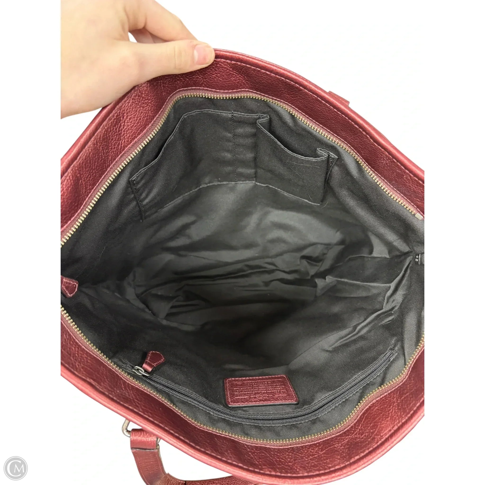Handbag Designer By Coach, Size: Large