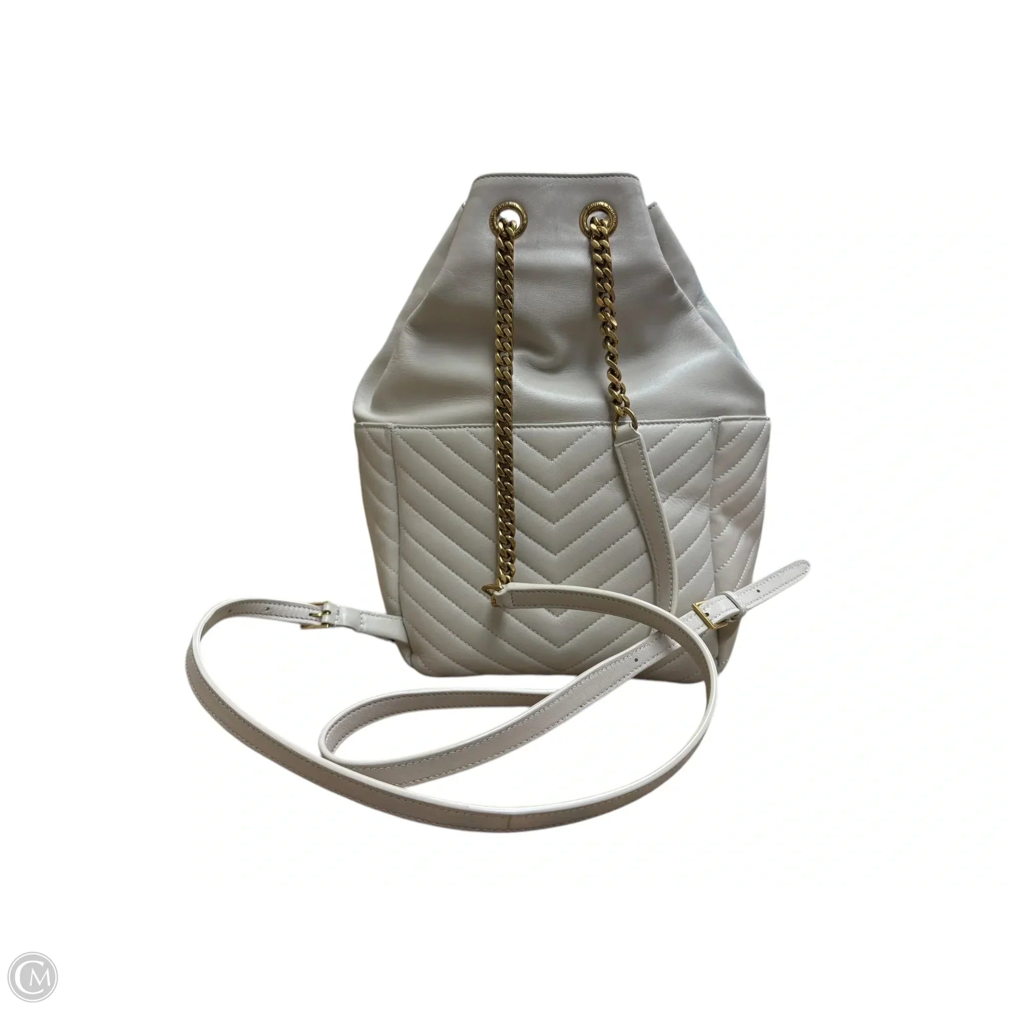 Backpack Luxury Designer By Yves Saint Laurent, Size: Medium