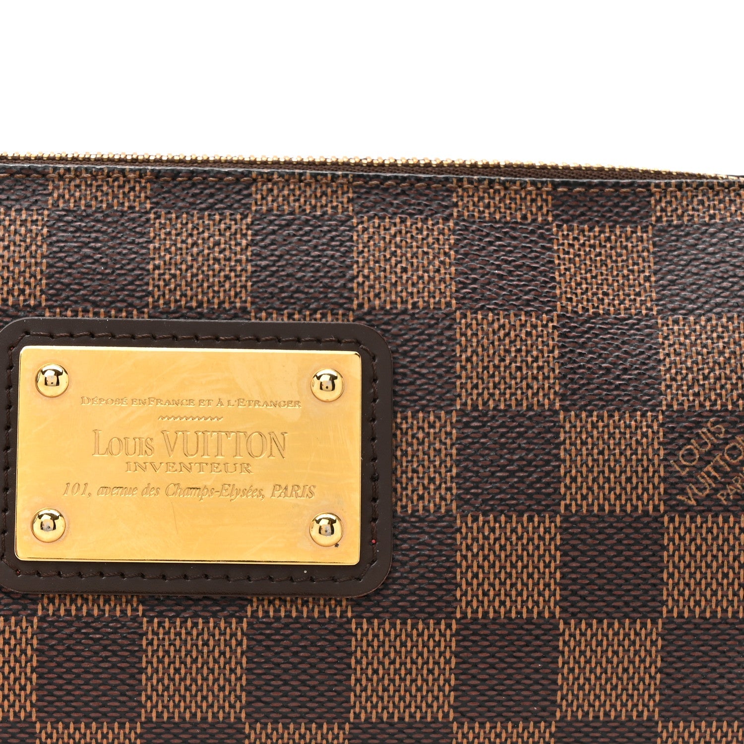 Damier Ebene Eva Clutch