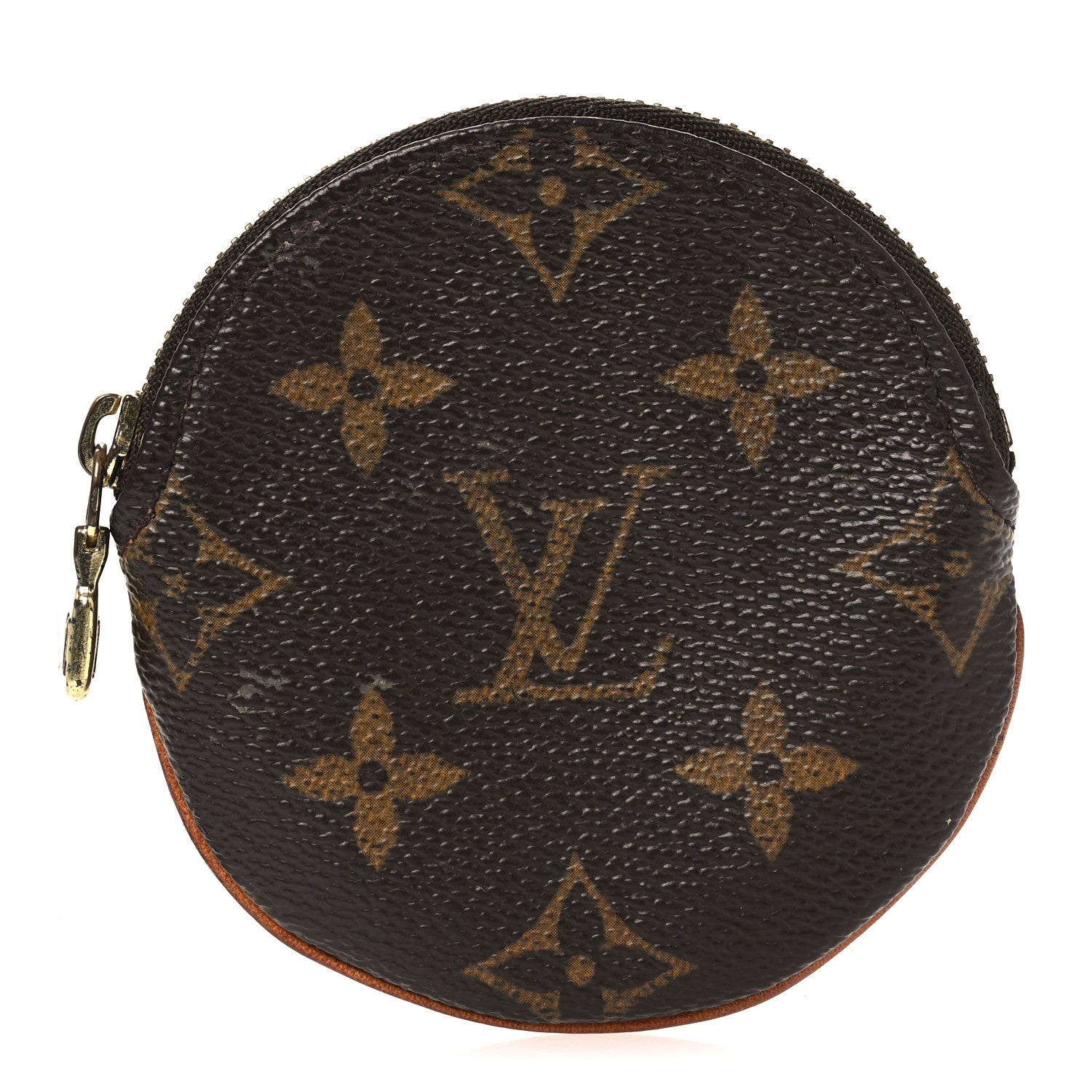 Monogram Round Coin Purse