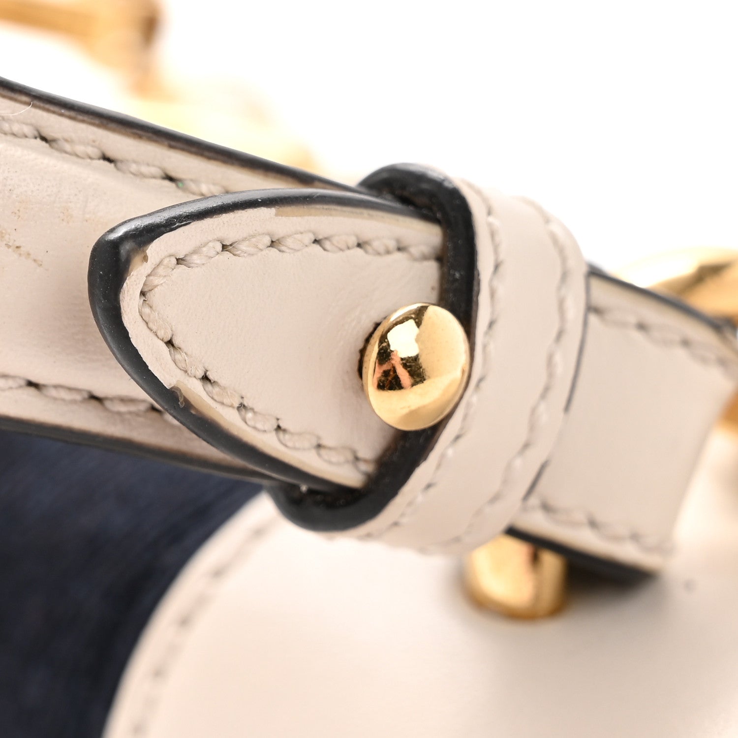 Calfskin Mini Sylvie Top Handle Bag White