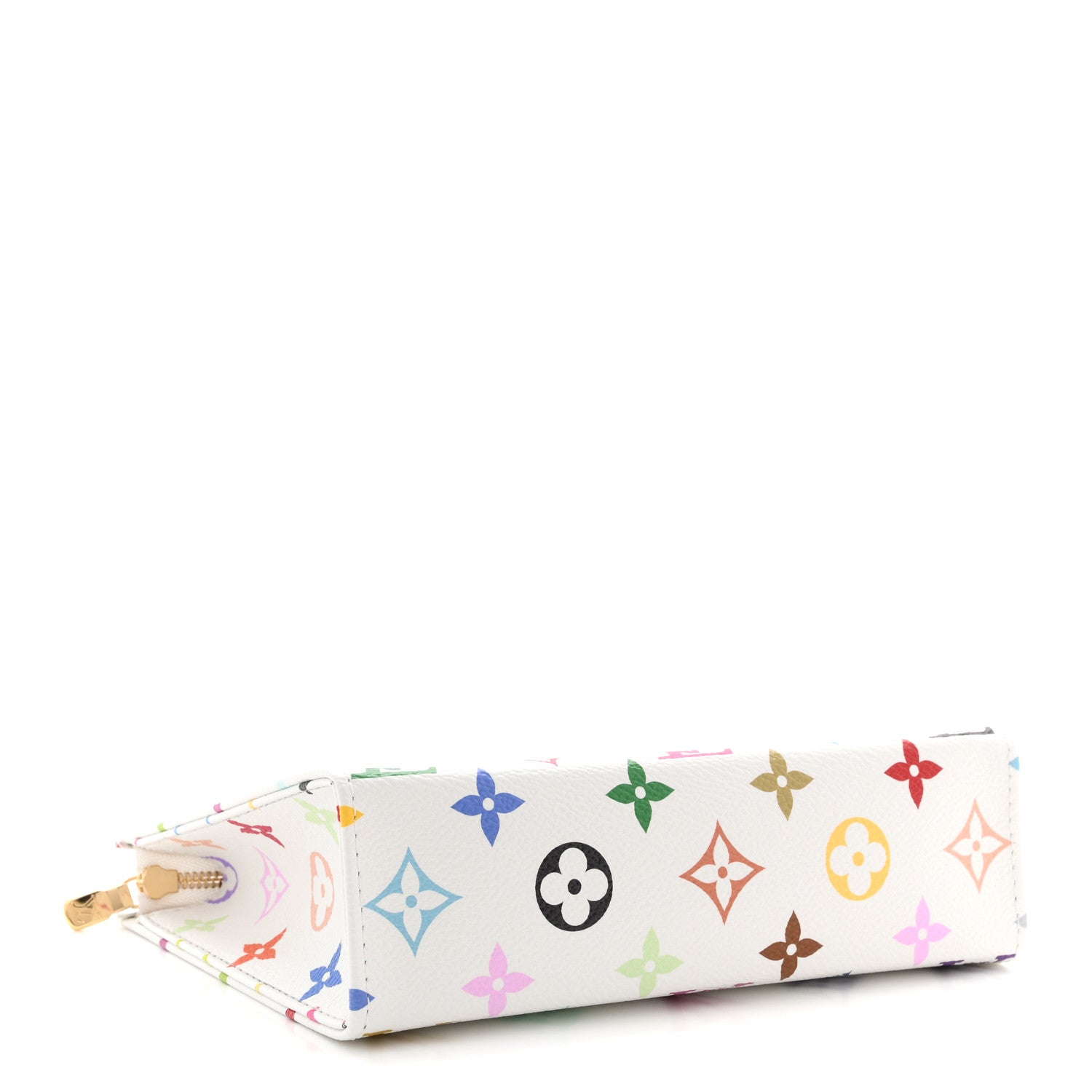 LV X TM Monogram Multicolor Toiletry Pouch 19  White