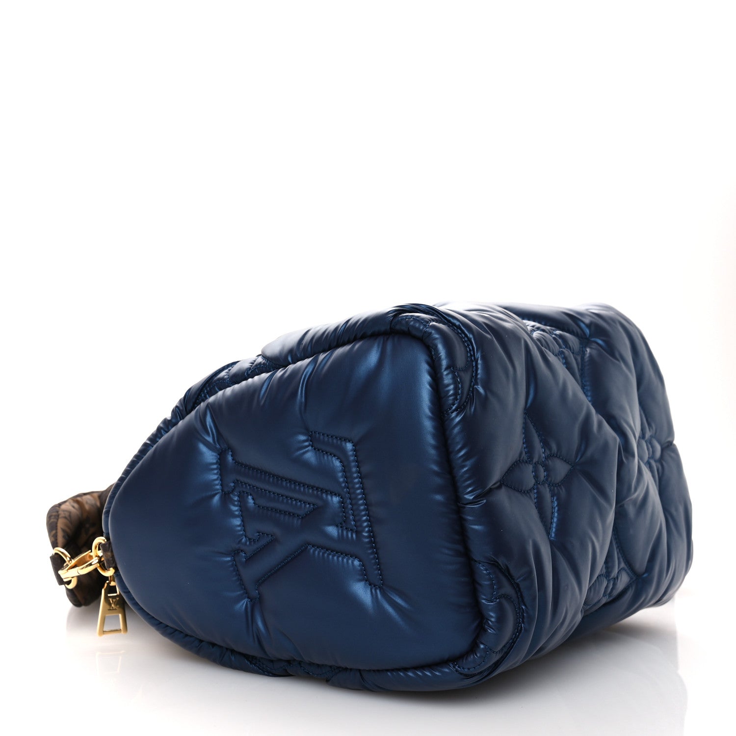 Econyl Mini Monogram Pillow Speedy Bandouliere 25 Navy