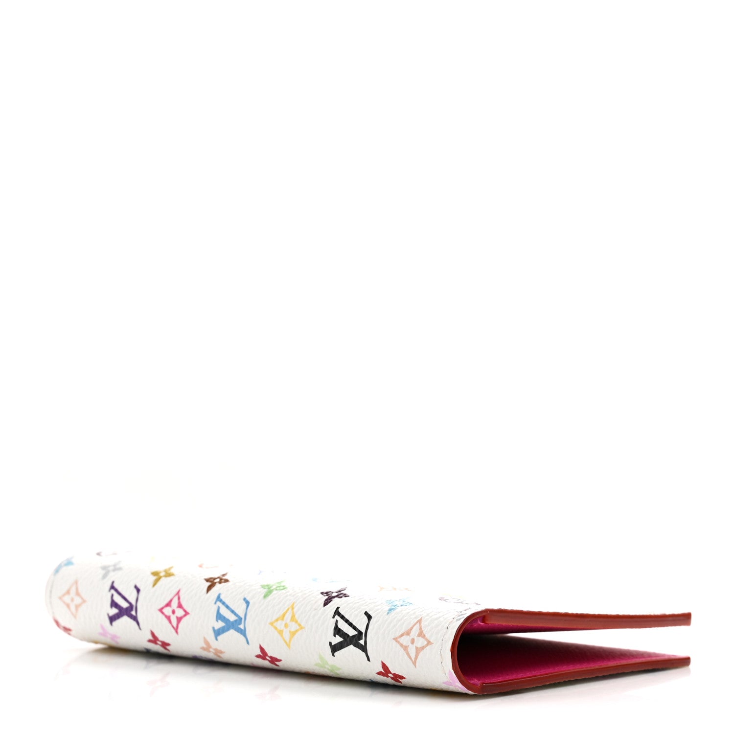 LV X TM Monogram Multicolor Passport Cover White