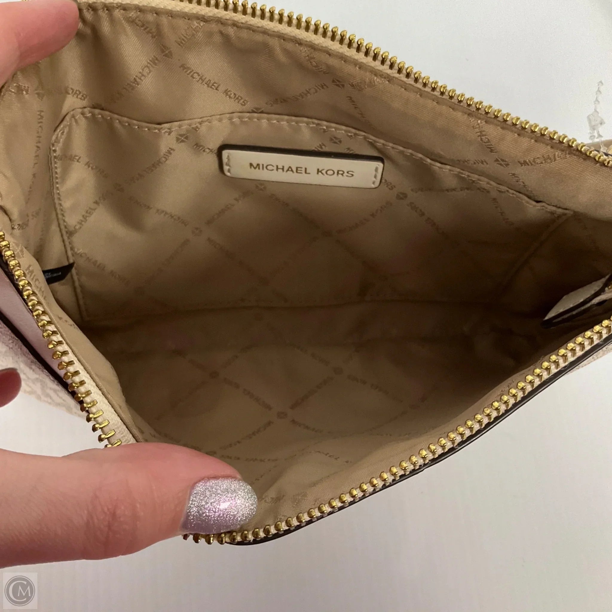 Crossbody Designer By Michael Kors, Size: Medium