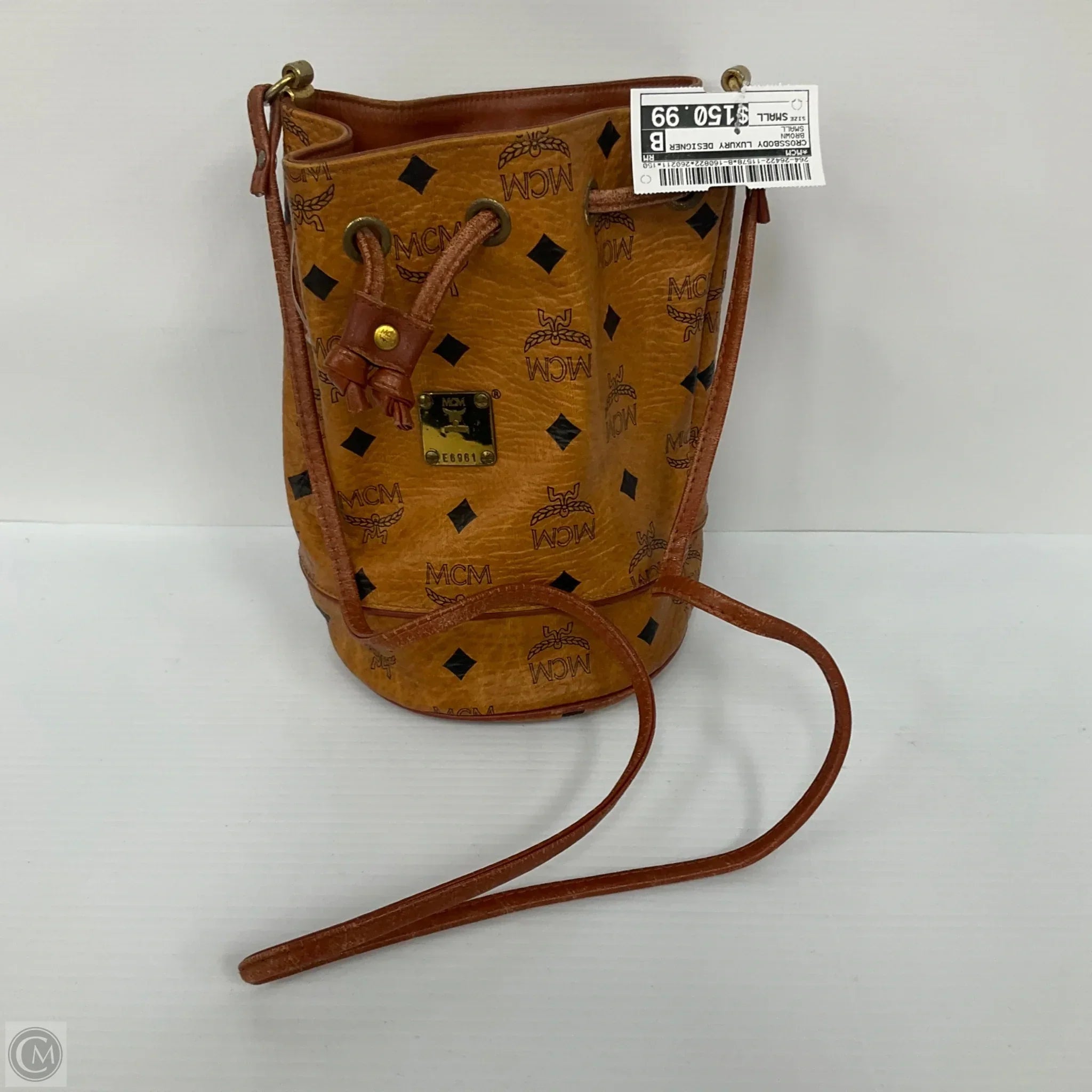 Vintage Crossbody Luxury Designer By Mcm, Size: Small