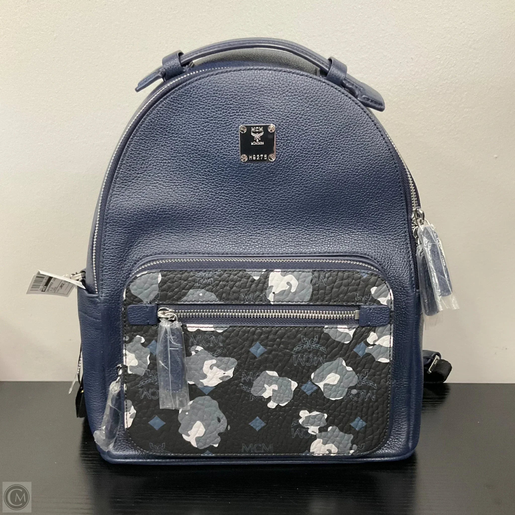 Backpack Luxury Designer By Mcm, Size: Large