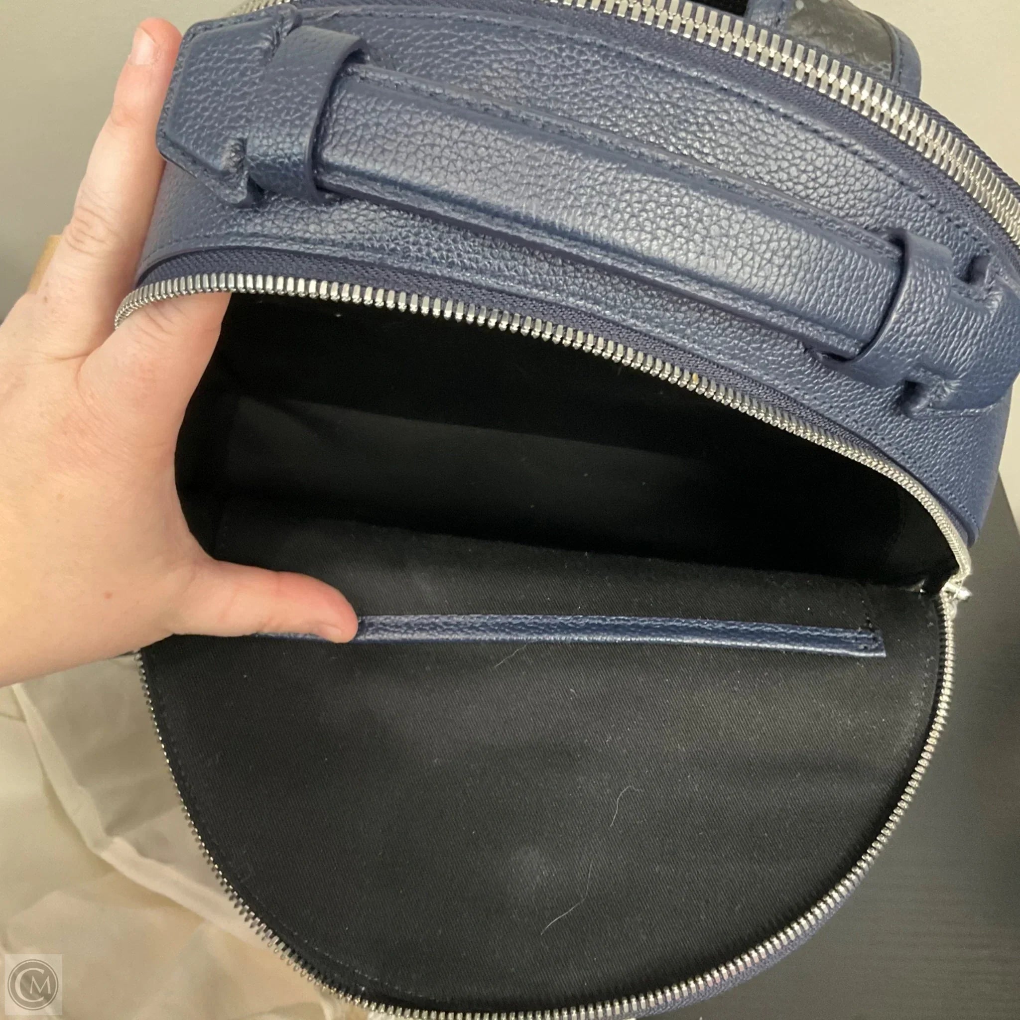 Backpack Luxury Designer By Mcm, Size: Large