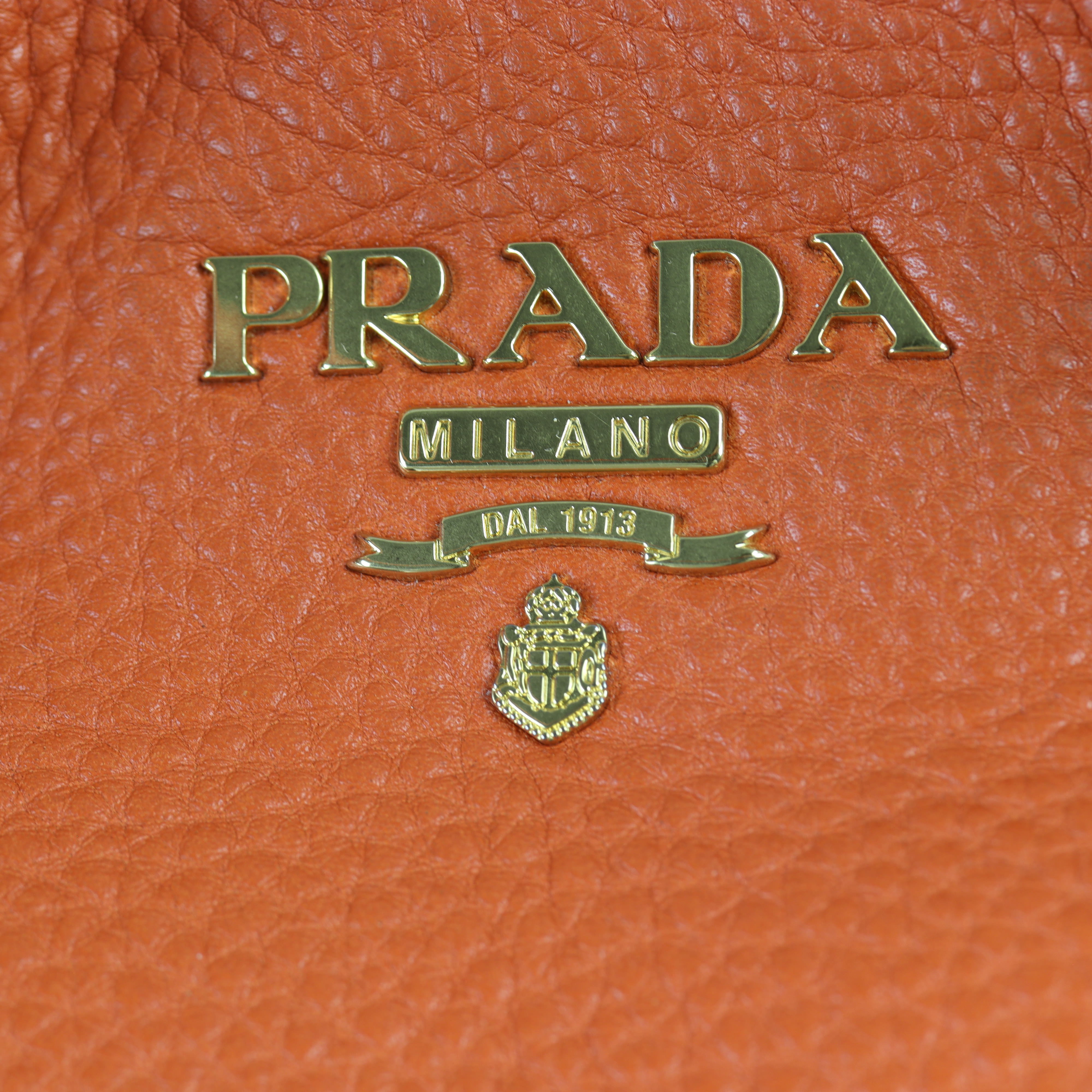 Prada Vitello Daino Shopping Tote