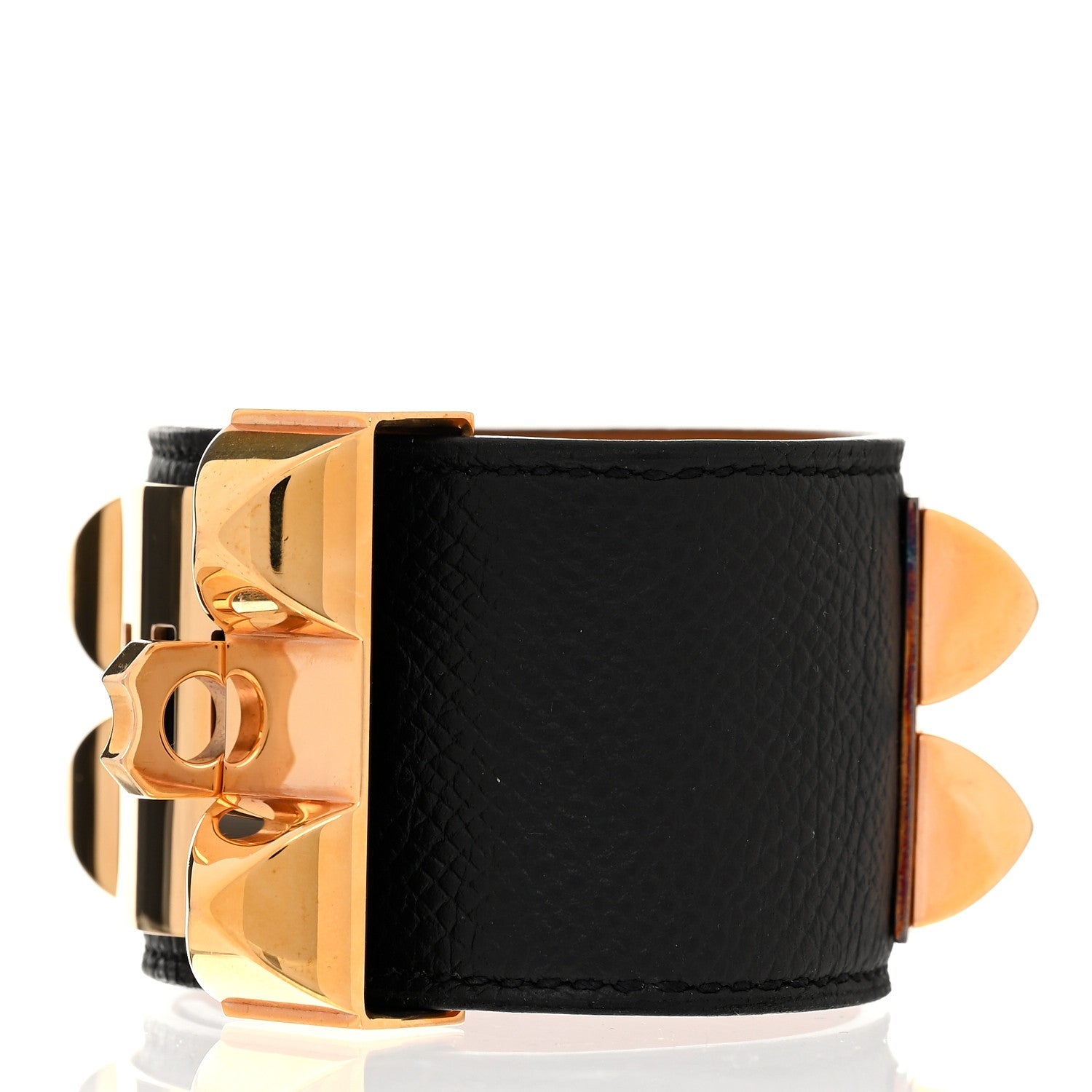 Epsom Collier de Chien CDC Bracelet XS Black