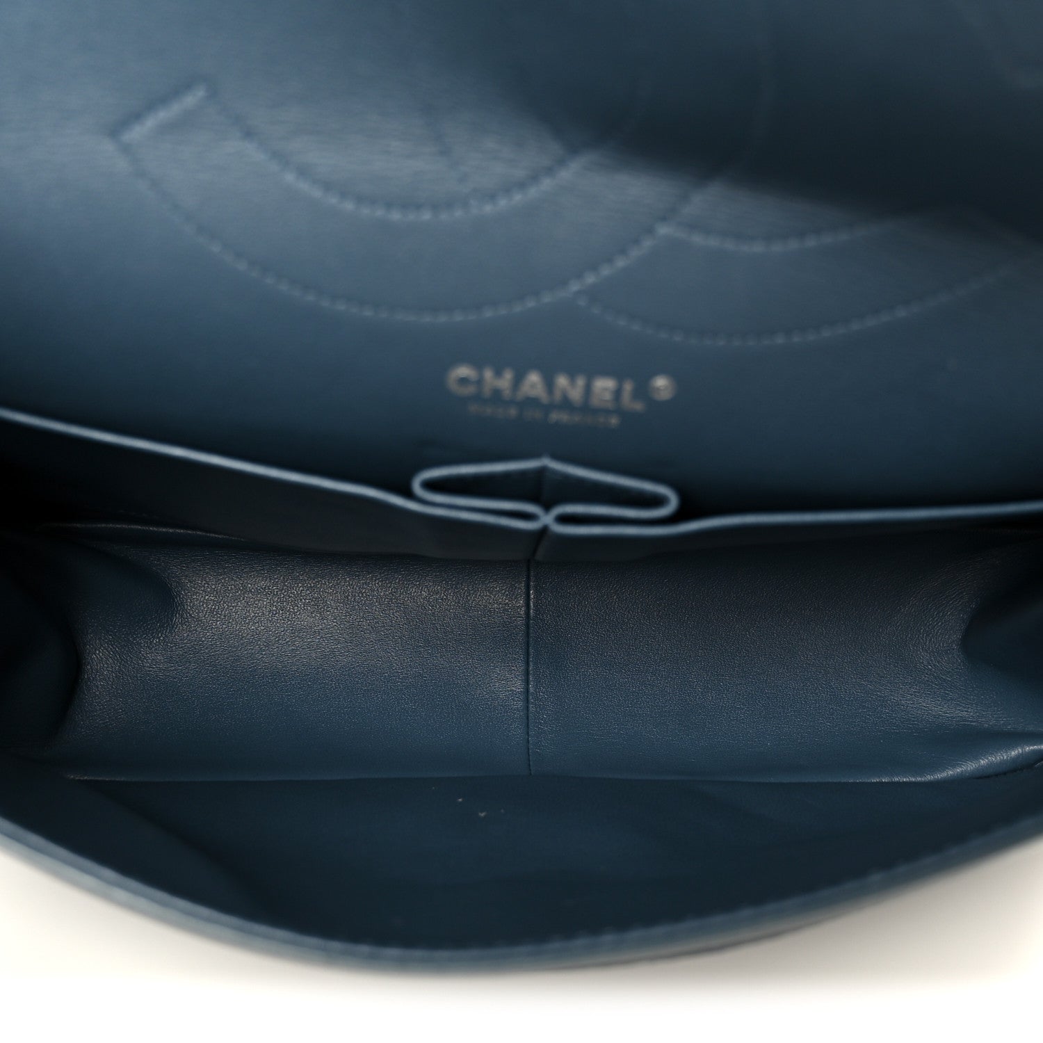 Aged Calfskin Quilted 2.55 Reissue 226 Flap Dark Blue