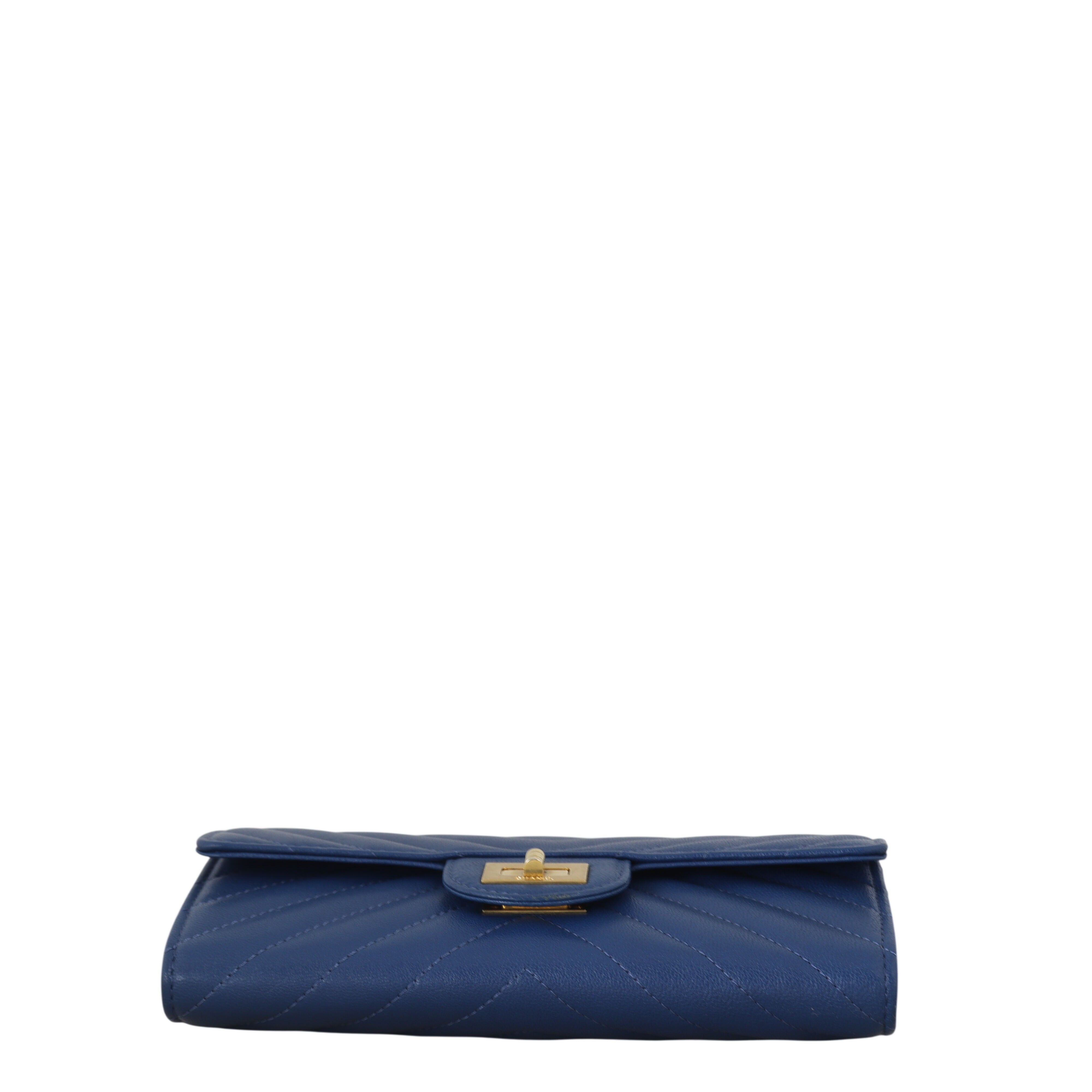 Chanel Reissue Long Wallet Chevron