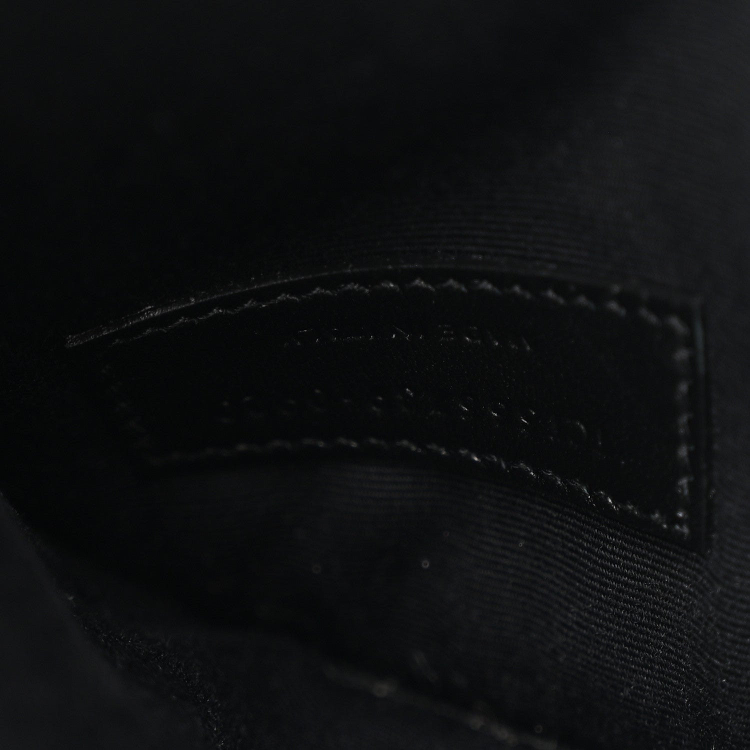 Smooth Shiny Calfskin Uptown Pouch Crema Soft