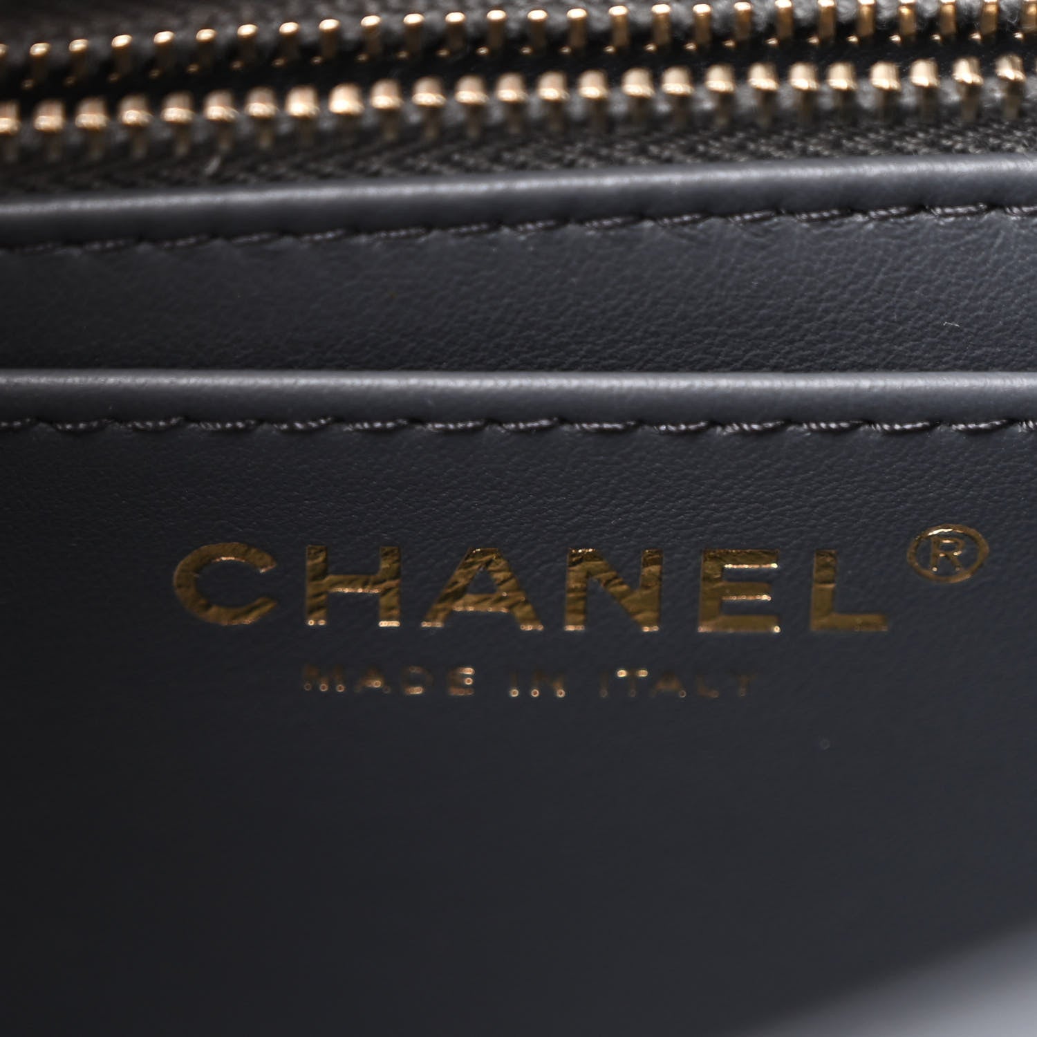 Lambskin Quilted Mini Pearl Crush Flap Dark Grey