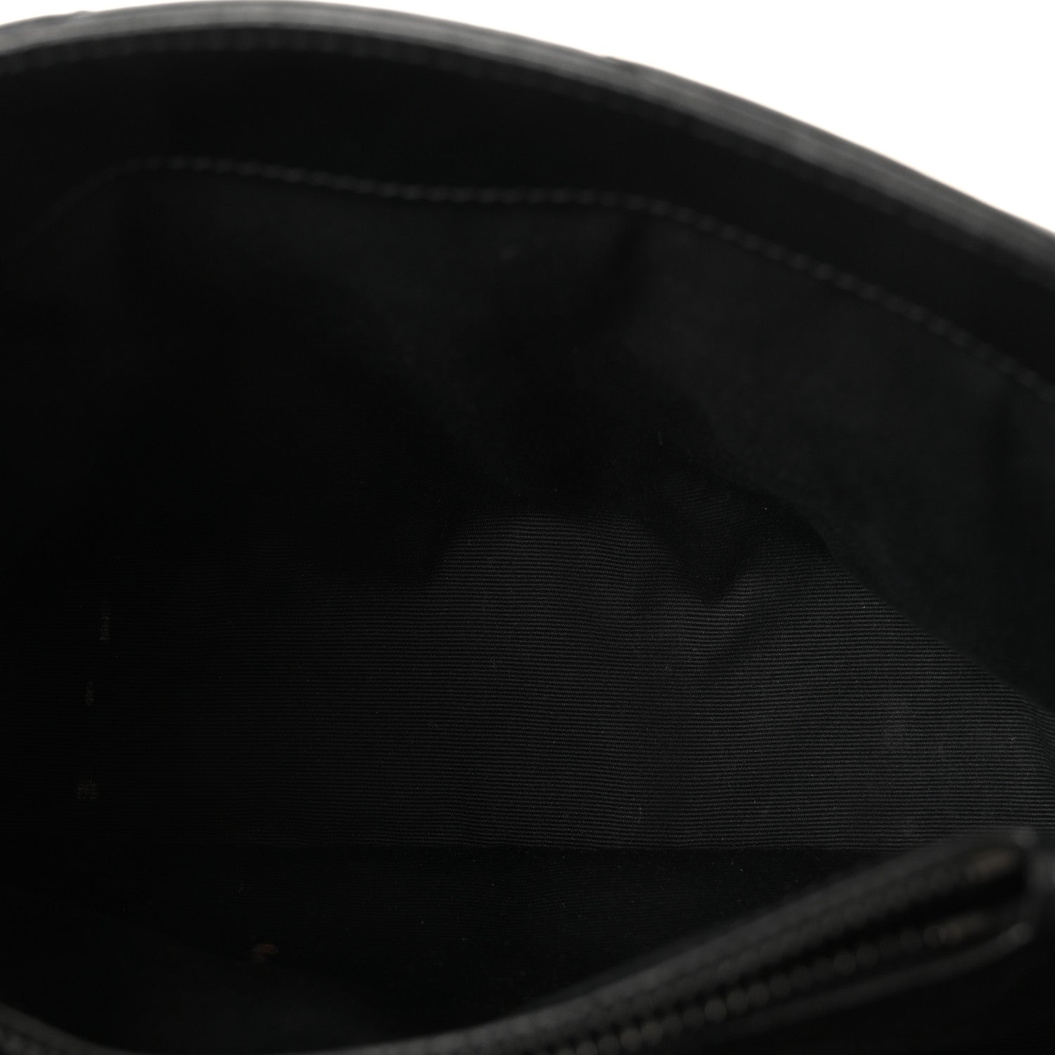 Calfskin Y Quilted Monogram Monochrome Small Loulou Chain Satchel Black