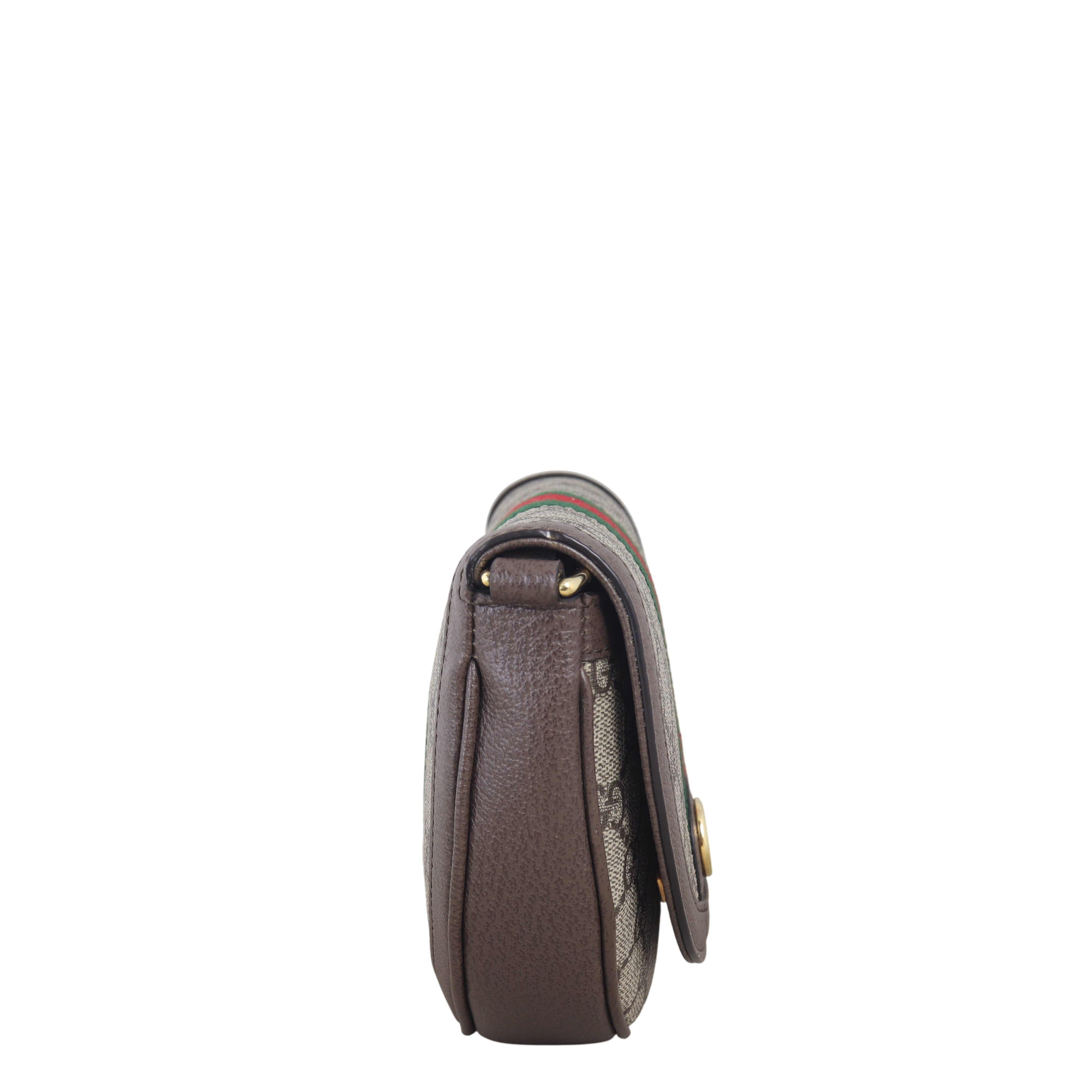 Gucci Ophidia GG Supreme Half Moon Shoulder Bag