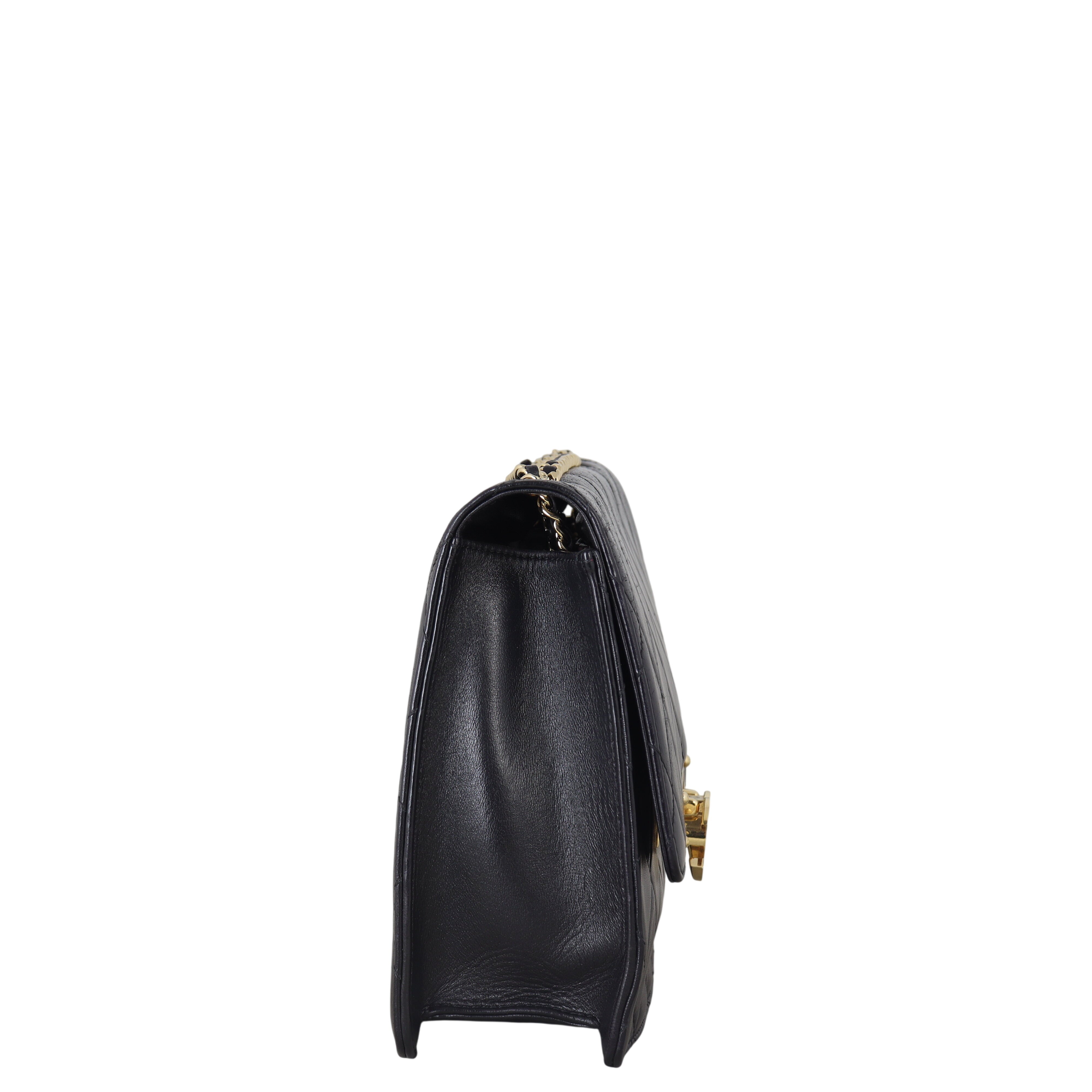 Chanel CC Golden Class Flap Bag Medium