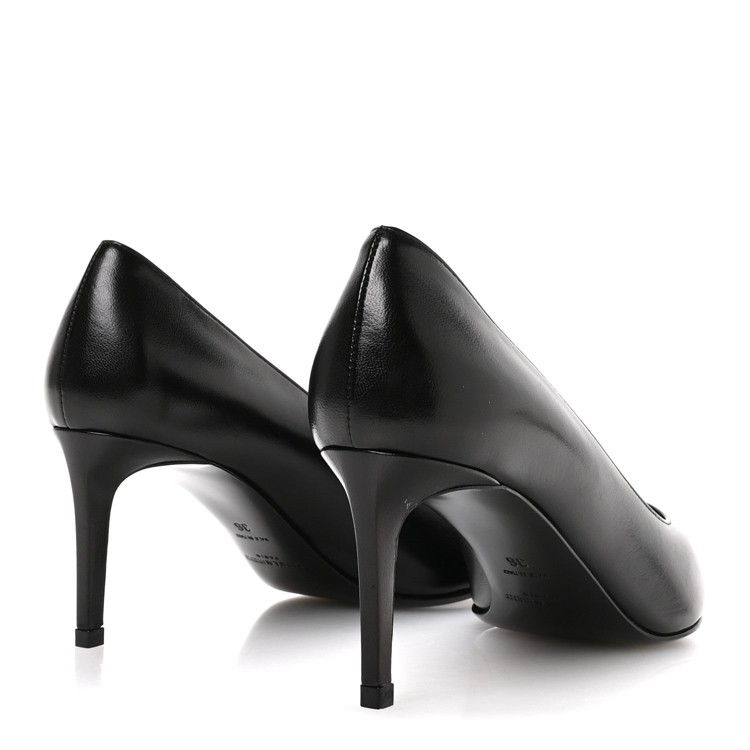Calfskin Anja 85 Pumps 36 Black
