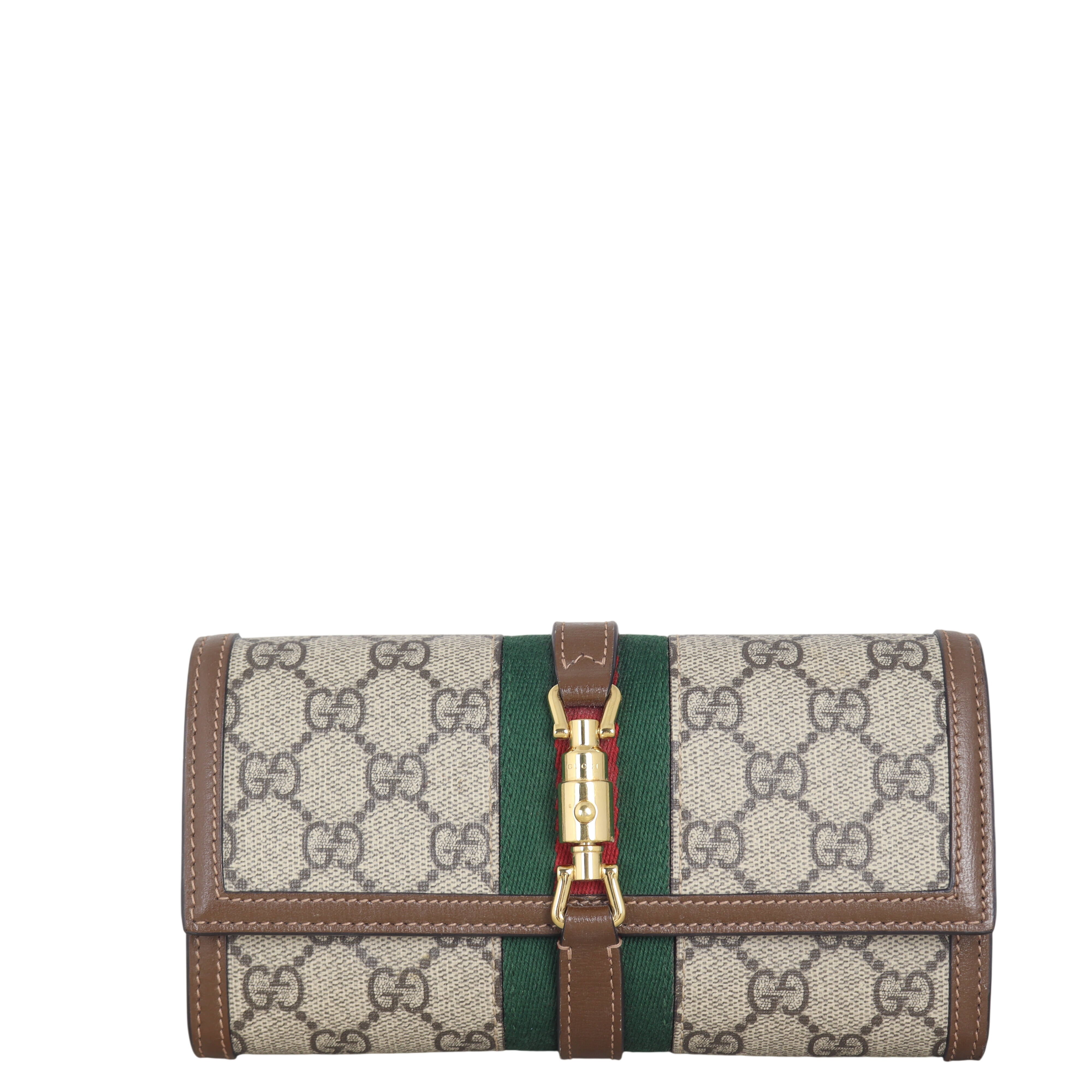 Gucci Jackie 1961 GG Supreme Wallet on Chain