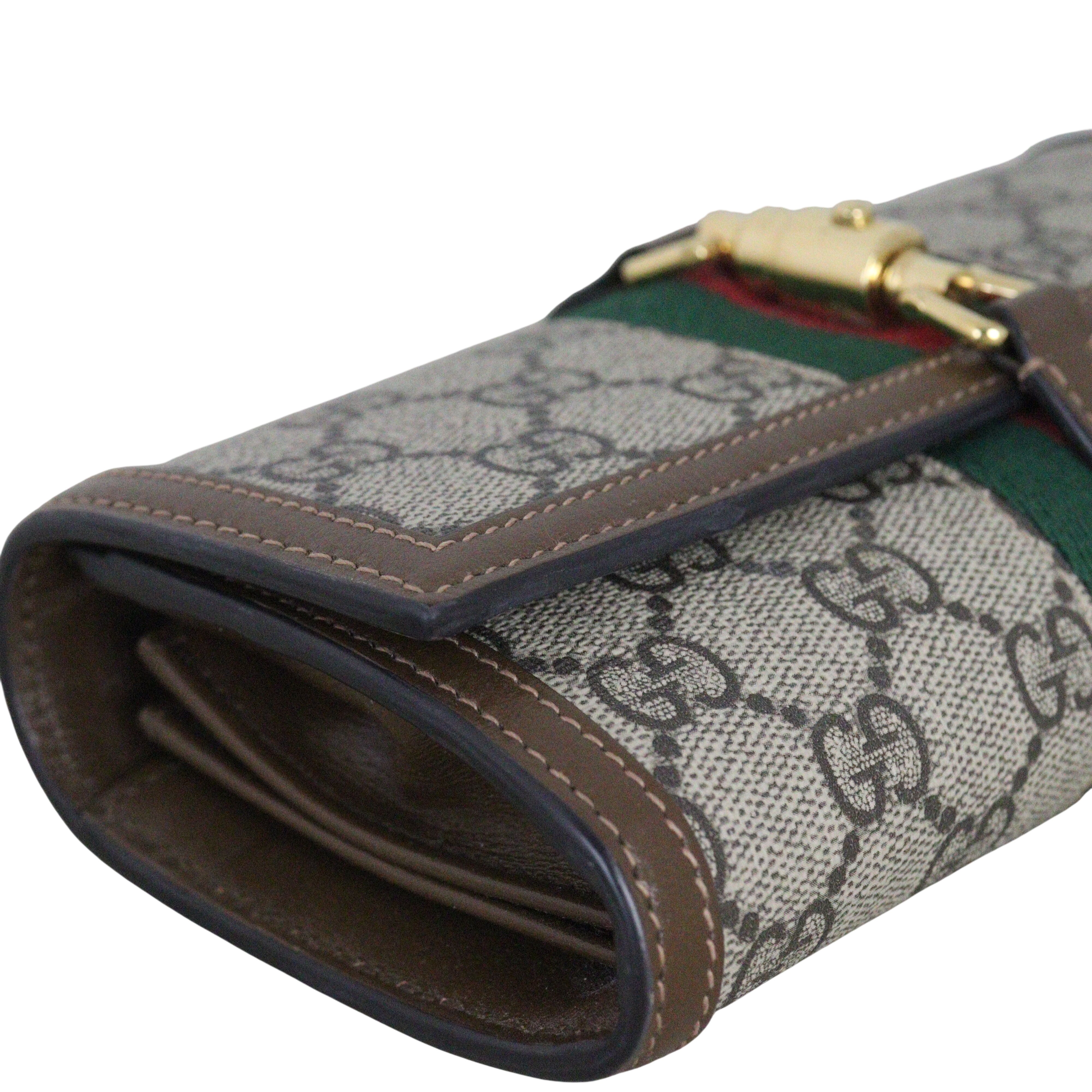 Gucci Jackie 1961 GG Supreme Wallet on Chain