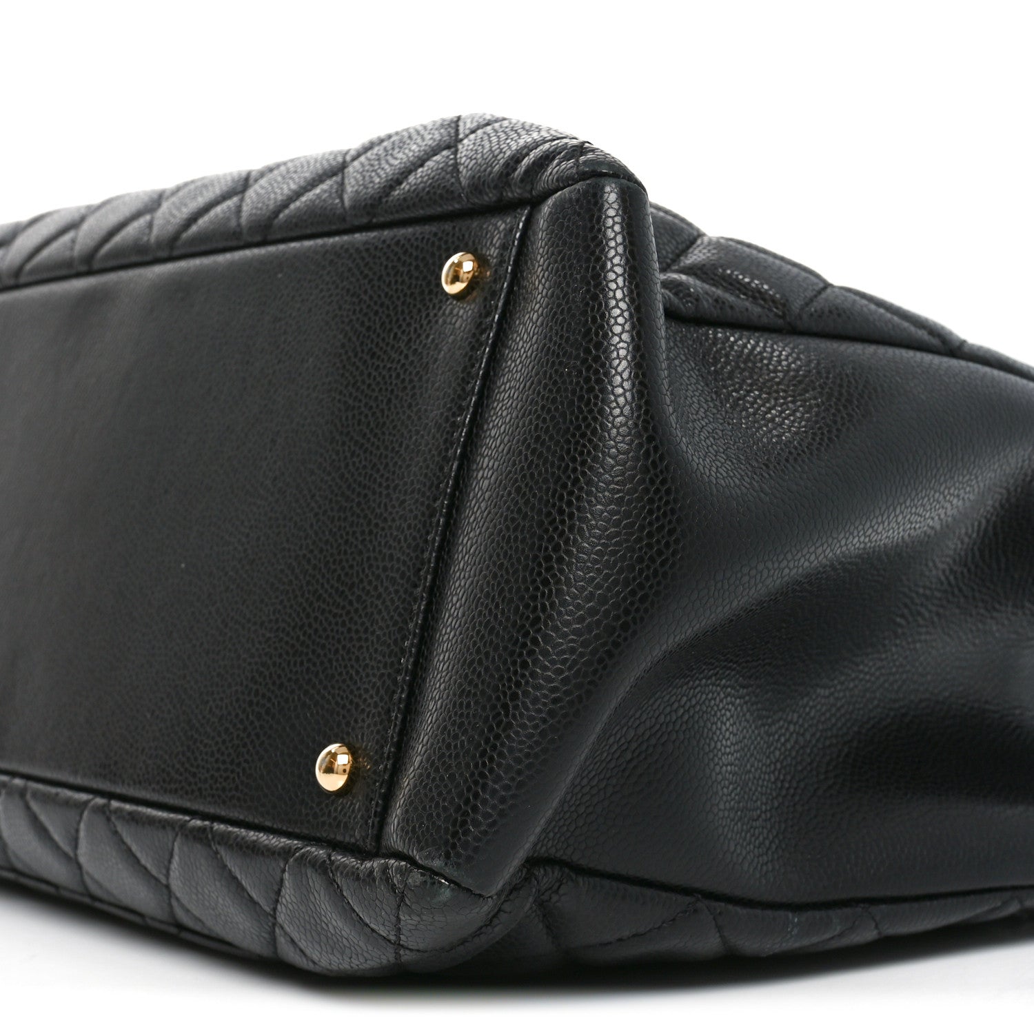 Caviar Quilted XL Grand Shopping Tote GST Black