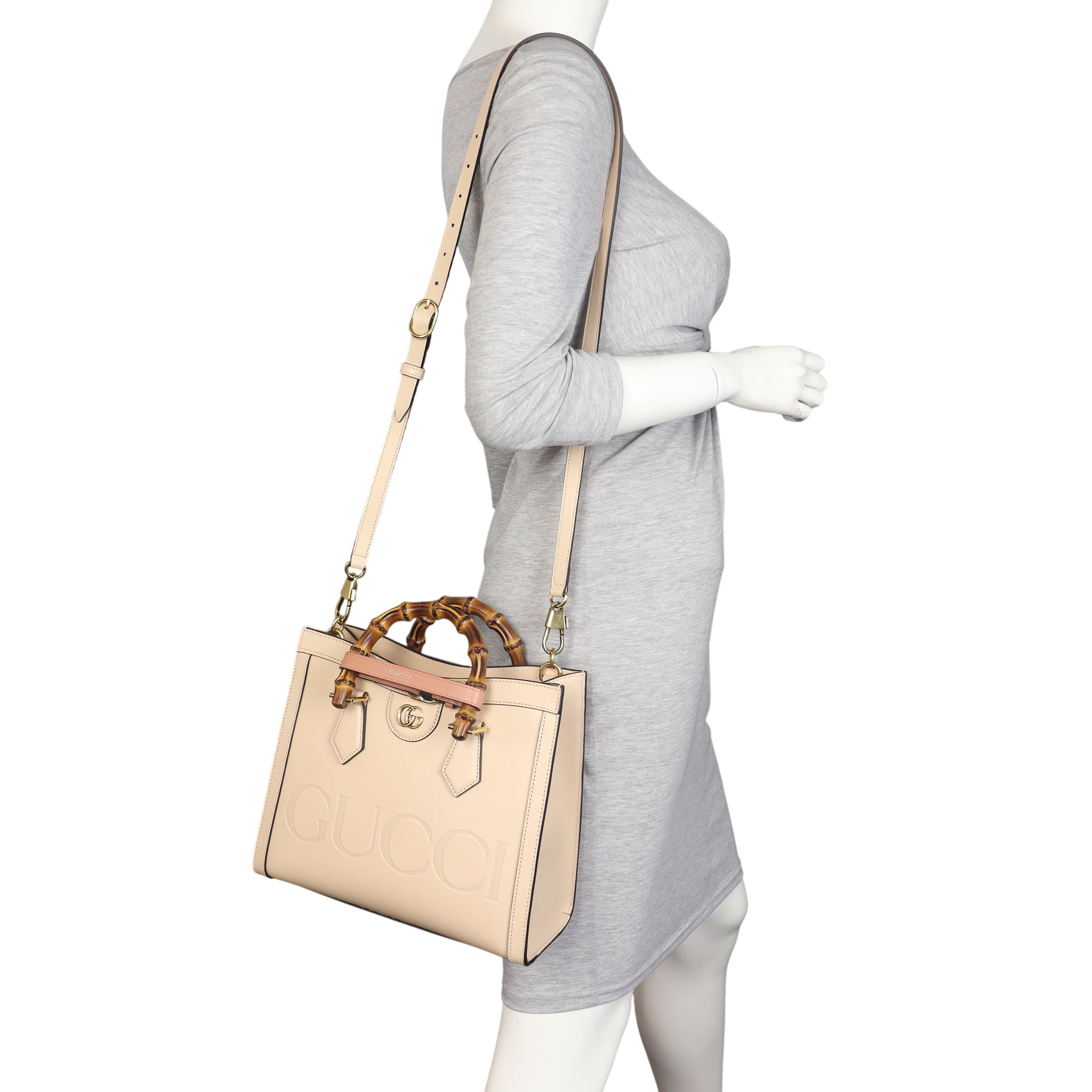 Gucci Diana Bamboo Top Handle Tote Medium