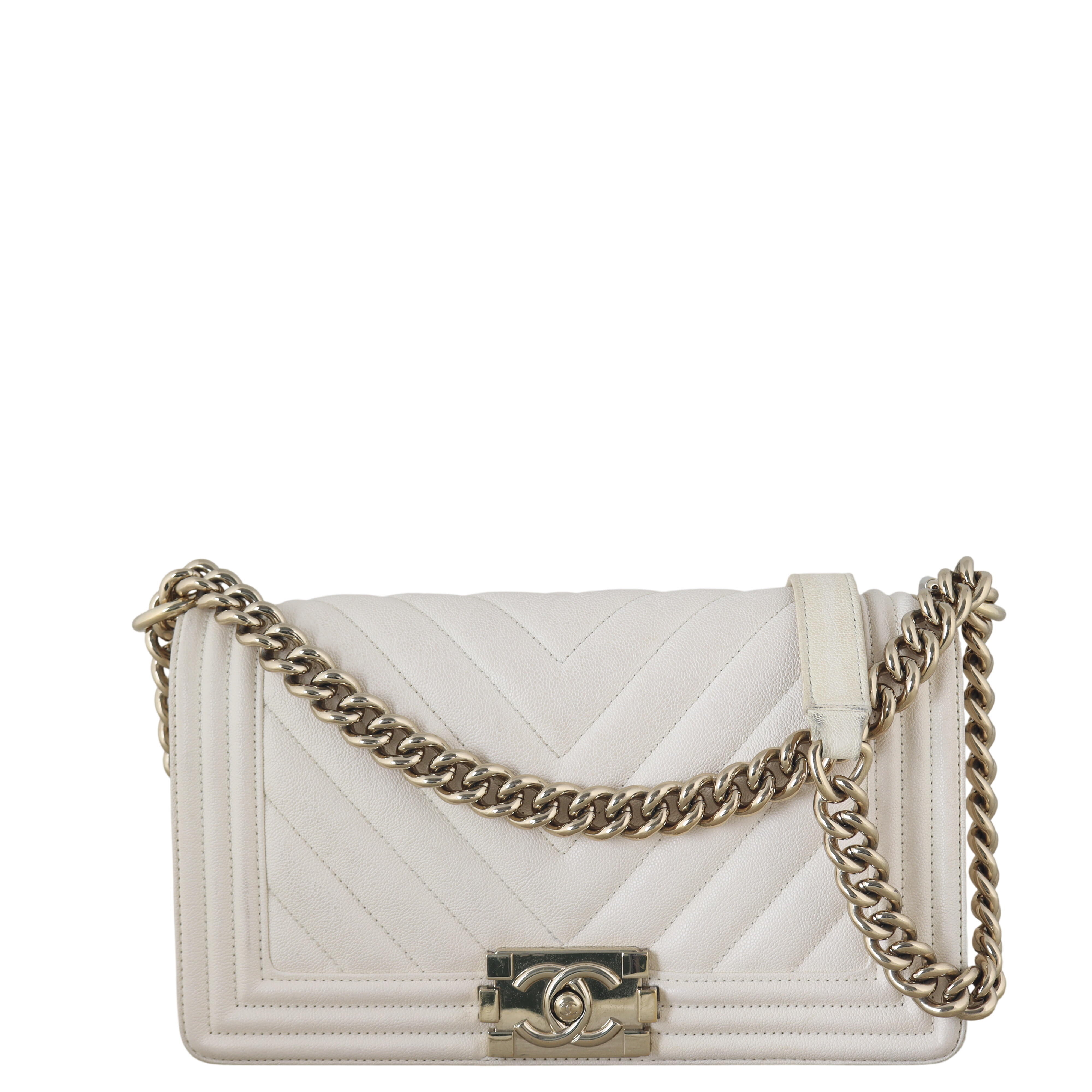 Chanel Boy Old Medium Chevron